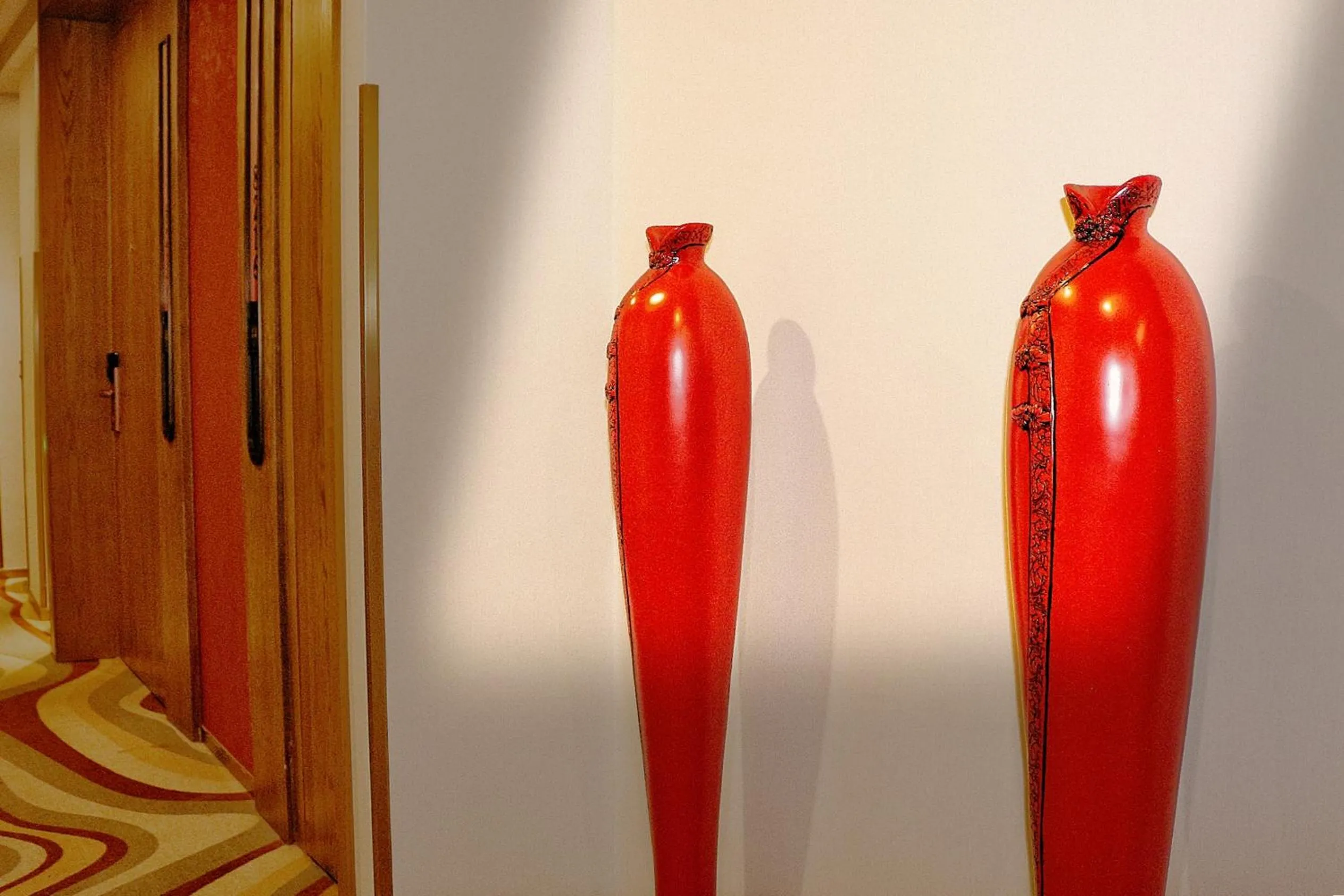 Decorative detail in Beijing TangFu Chinese Culture Boutique Hotel Sanlitun Embassy Area