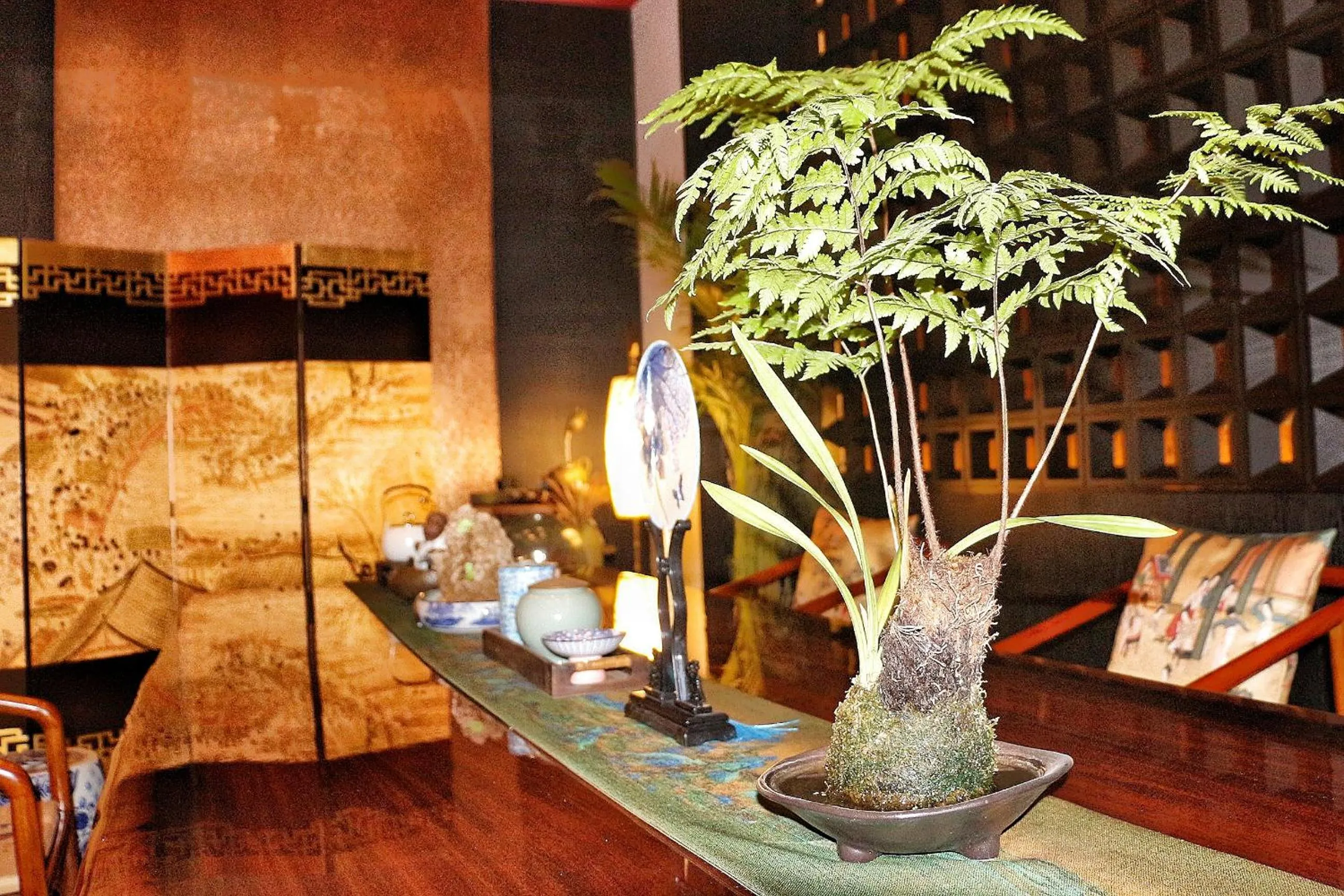 Seating area in Beijing TangFu Chinese Culture Boutique Hotel Sanlitun Embassy Area