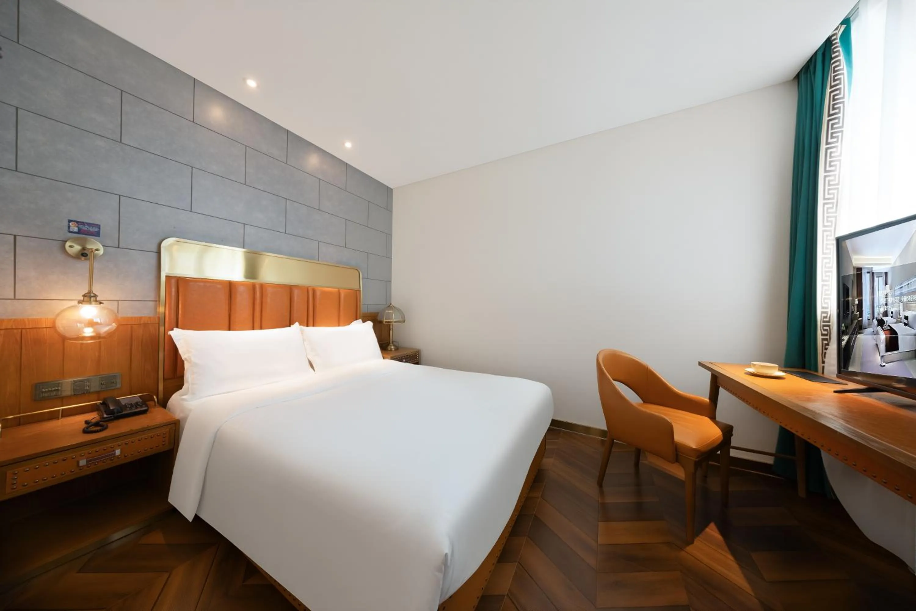 Photo of the whole room, Bed in Beijing TangFu Chinese Culture Boutique Hotel Sanlitun Embassy Area