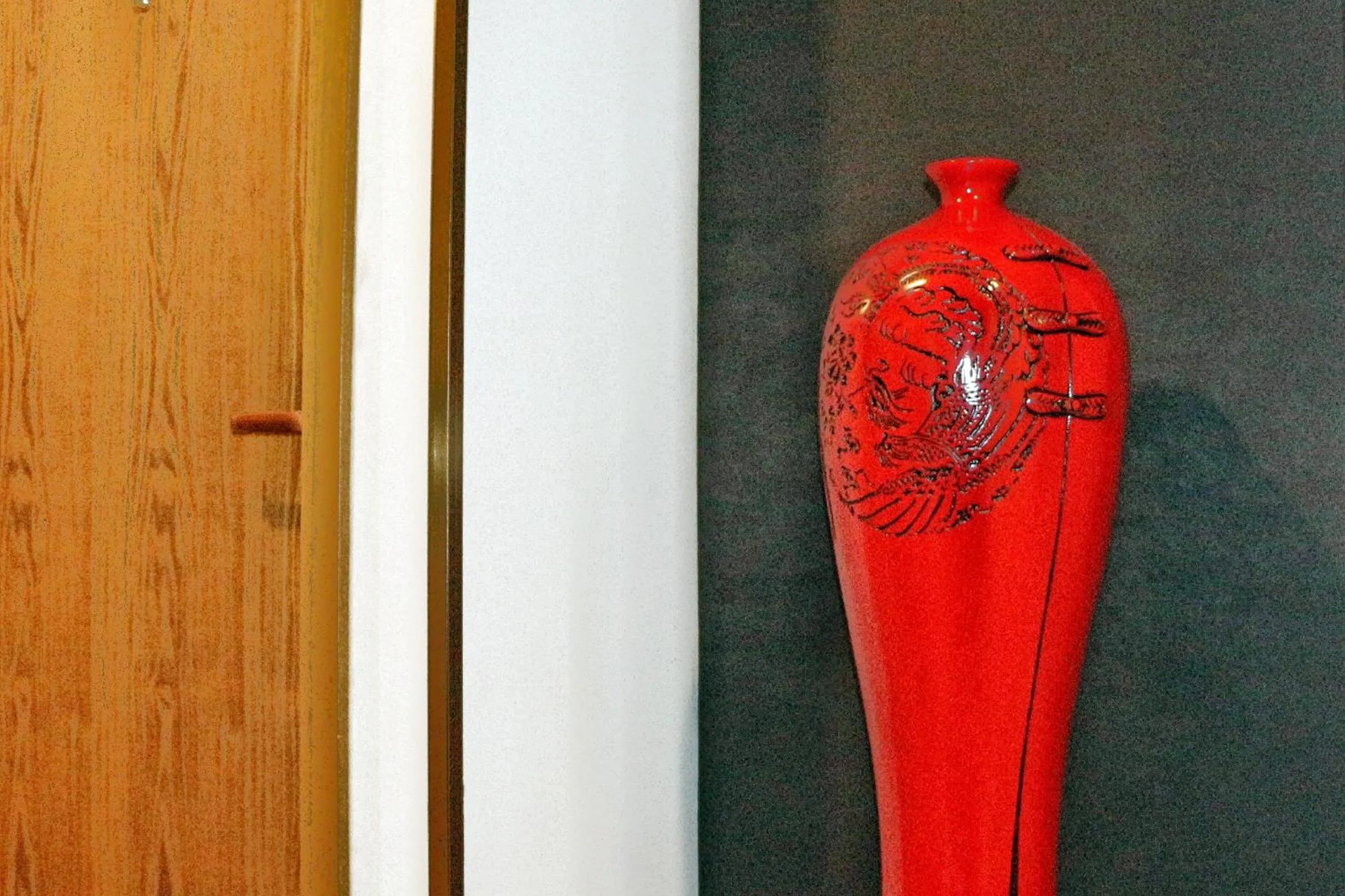 Decorative detail in Beijing TangFu Chinese Culture Boutique Hotel Sanlitun Embassy Area