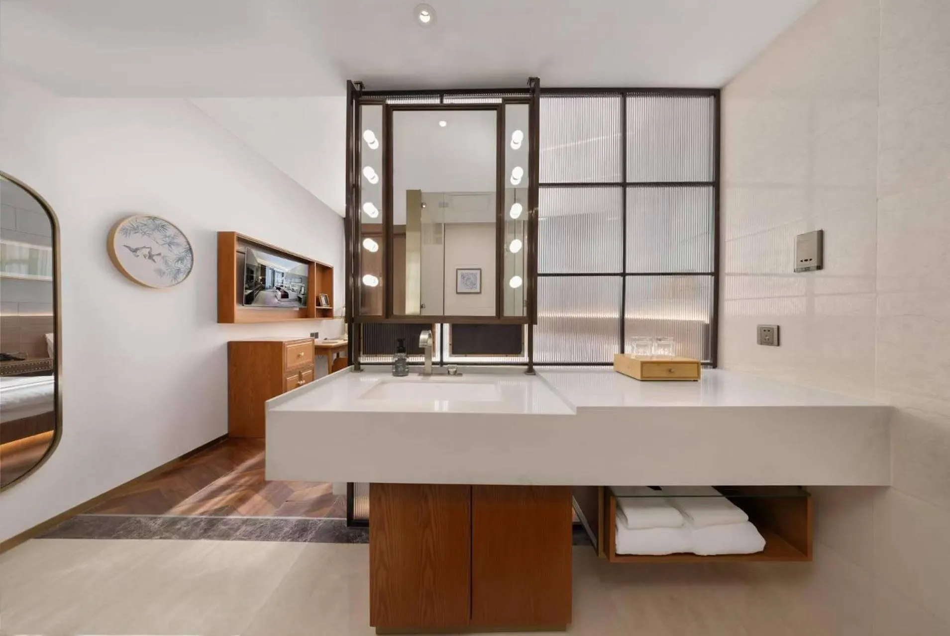 Photo of the whole room in Beijing TangFu Chinese Culture Boutique Hotel Sanlitun Embassy Area
