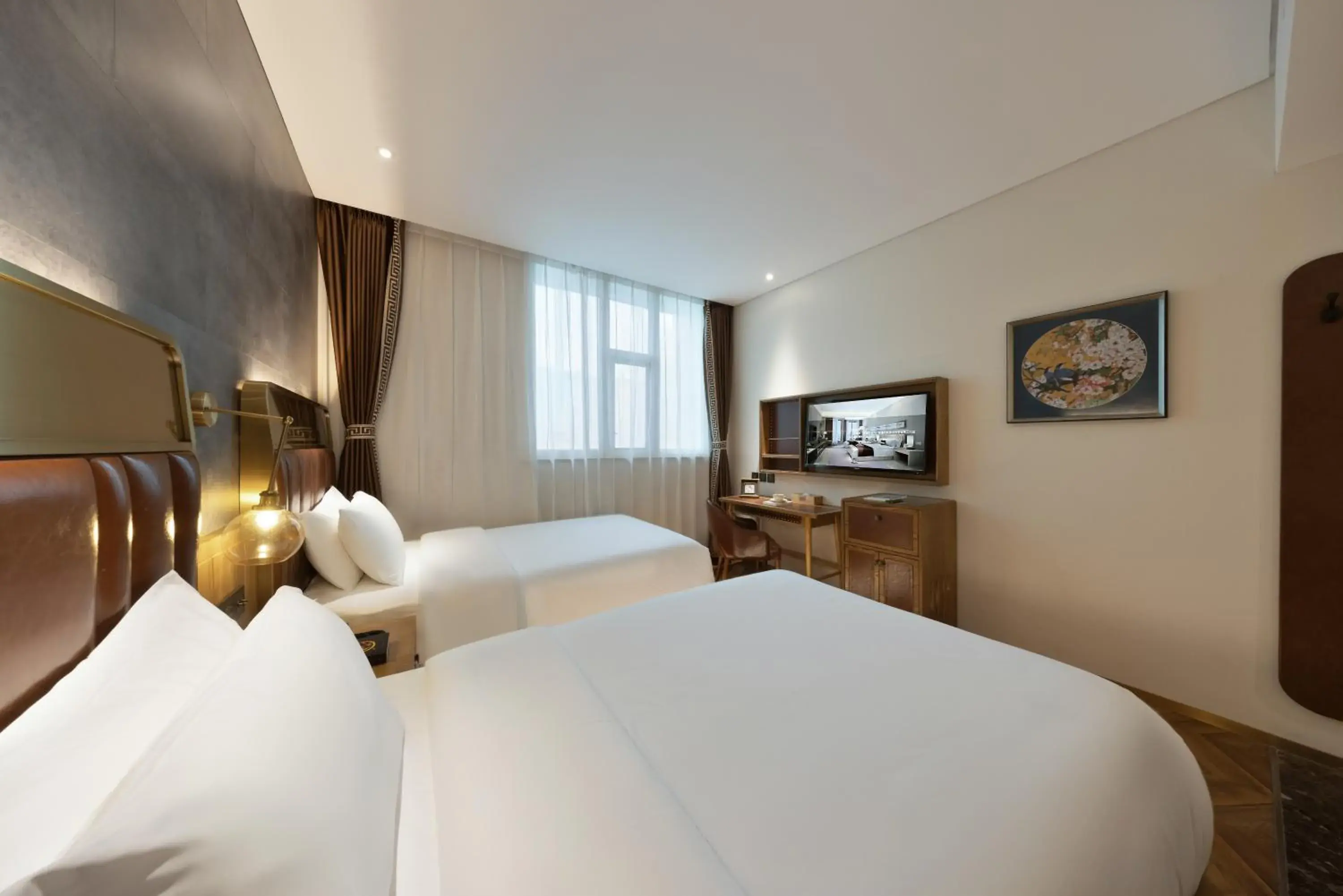 Deluxe Twin Room Inclusive Free Laundry in Beijing TangFu Chinese Culture Boutique Hotel Sanlitun Embassy Area Deluxe Twin Room Inclusive Free Laundry in Beijing TangFu Chinese Culture Boutique Hotel Sanlitun Embassy Area