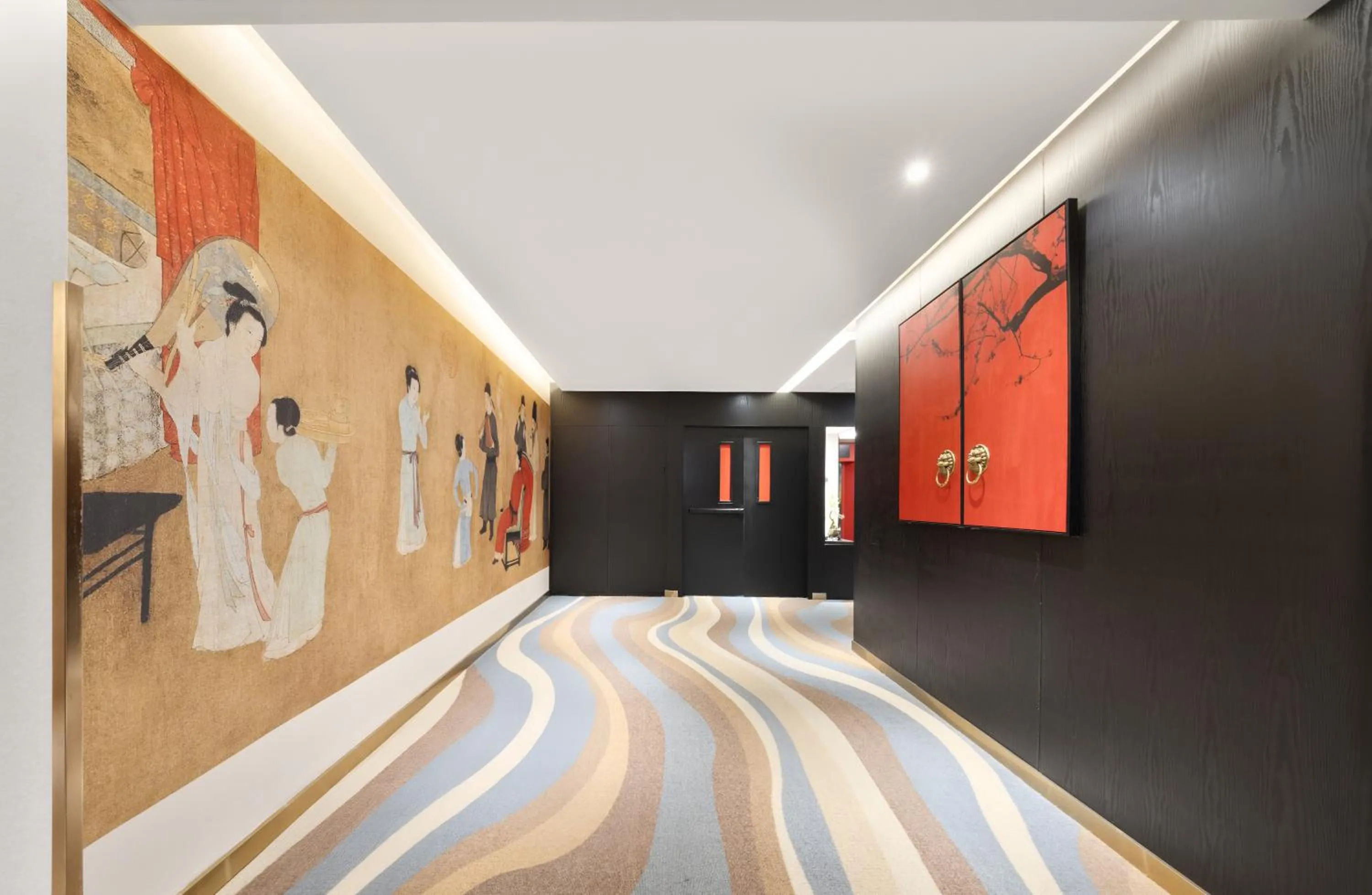 Decorative detail in Beijing TangFu Chinese Culture Boutique Hotel Sanlitun Embassy Area