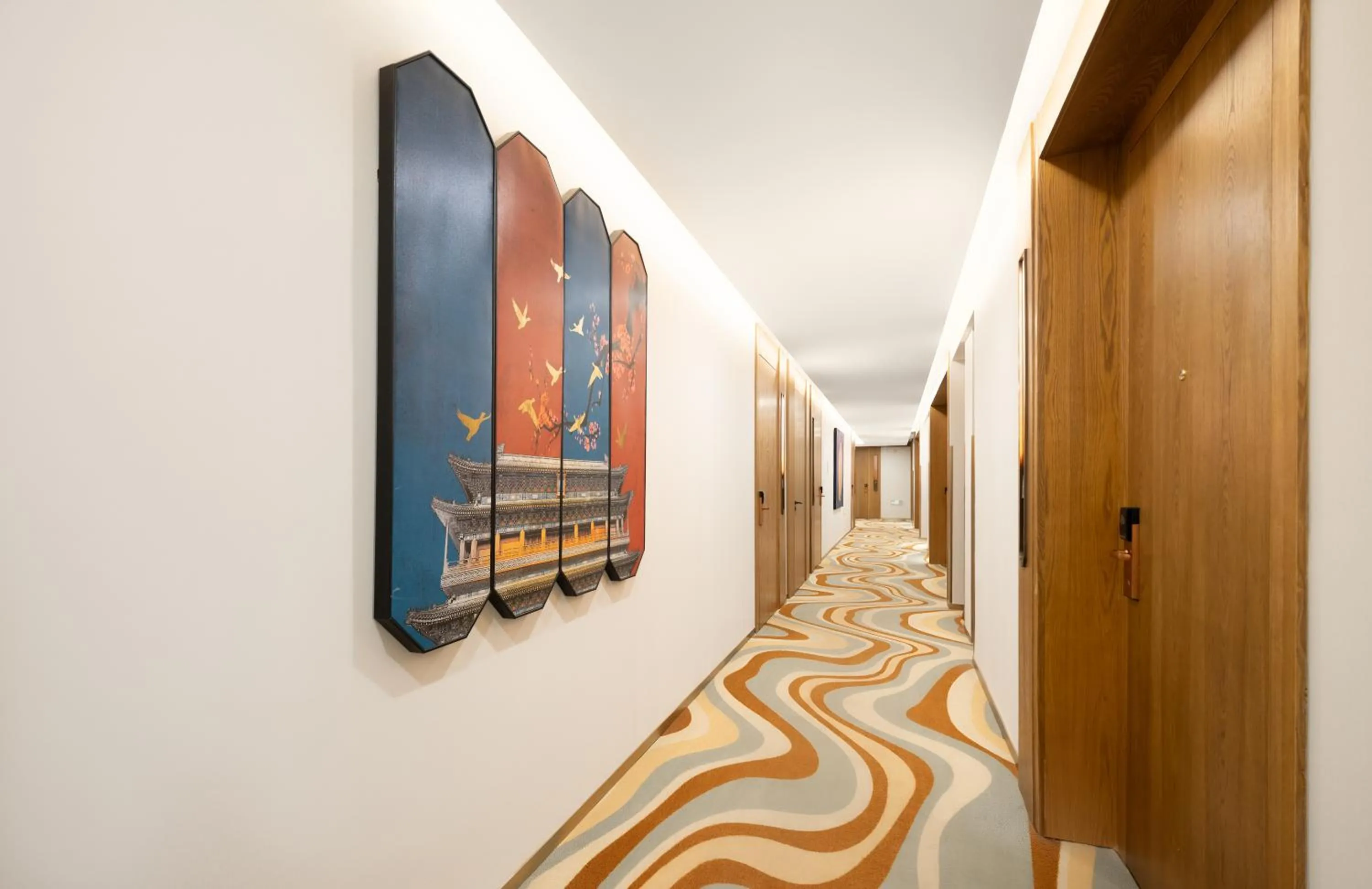 Decorative detail in Beijing TangFu Chinese Culture Boutique Hotel Sanlitun Embassy Area