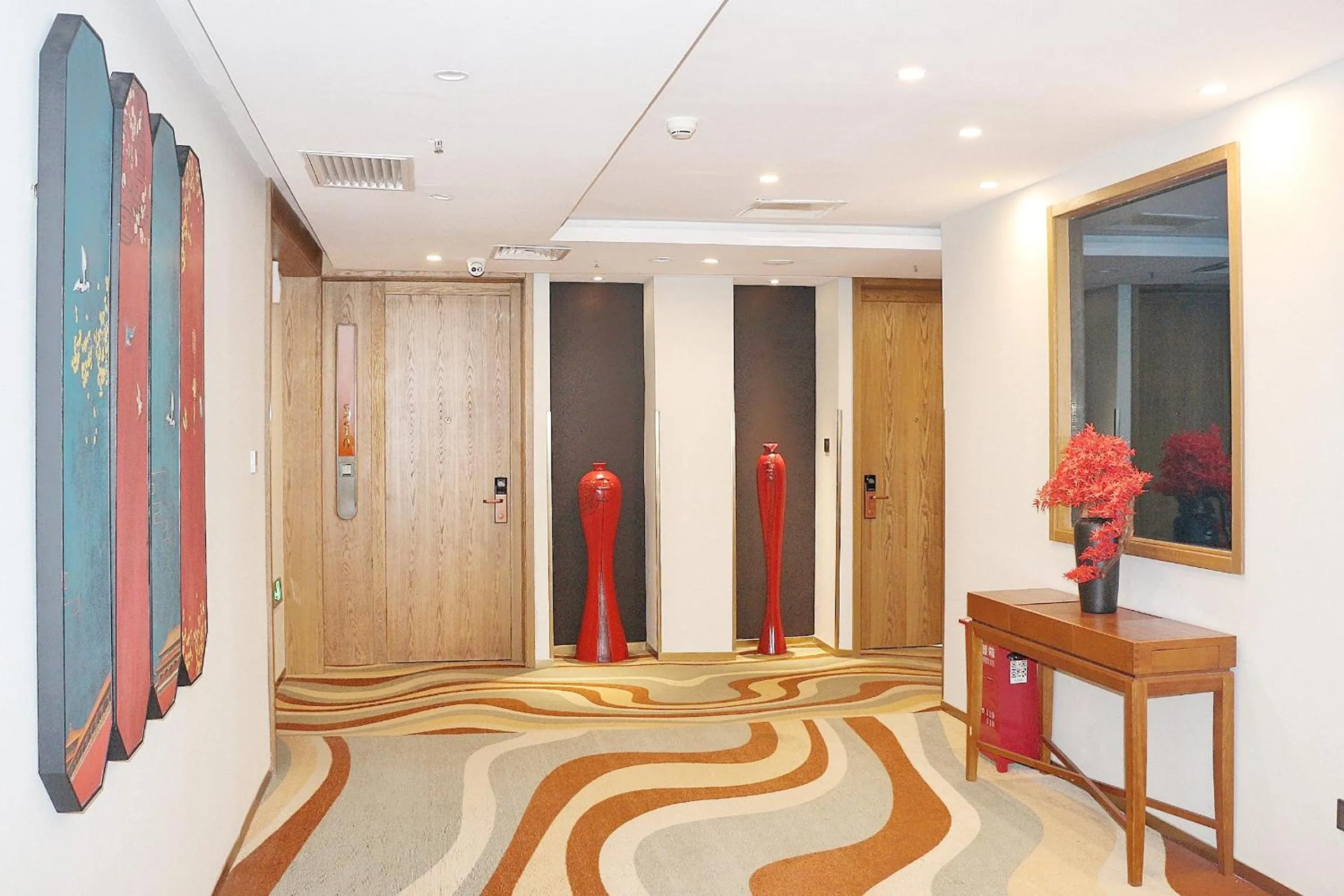 Decorative detail in Beijing TangFu Chinese Culture Boutique Hotel Sanlitun Embassy Area
