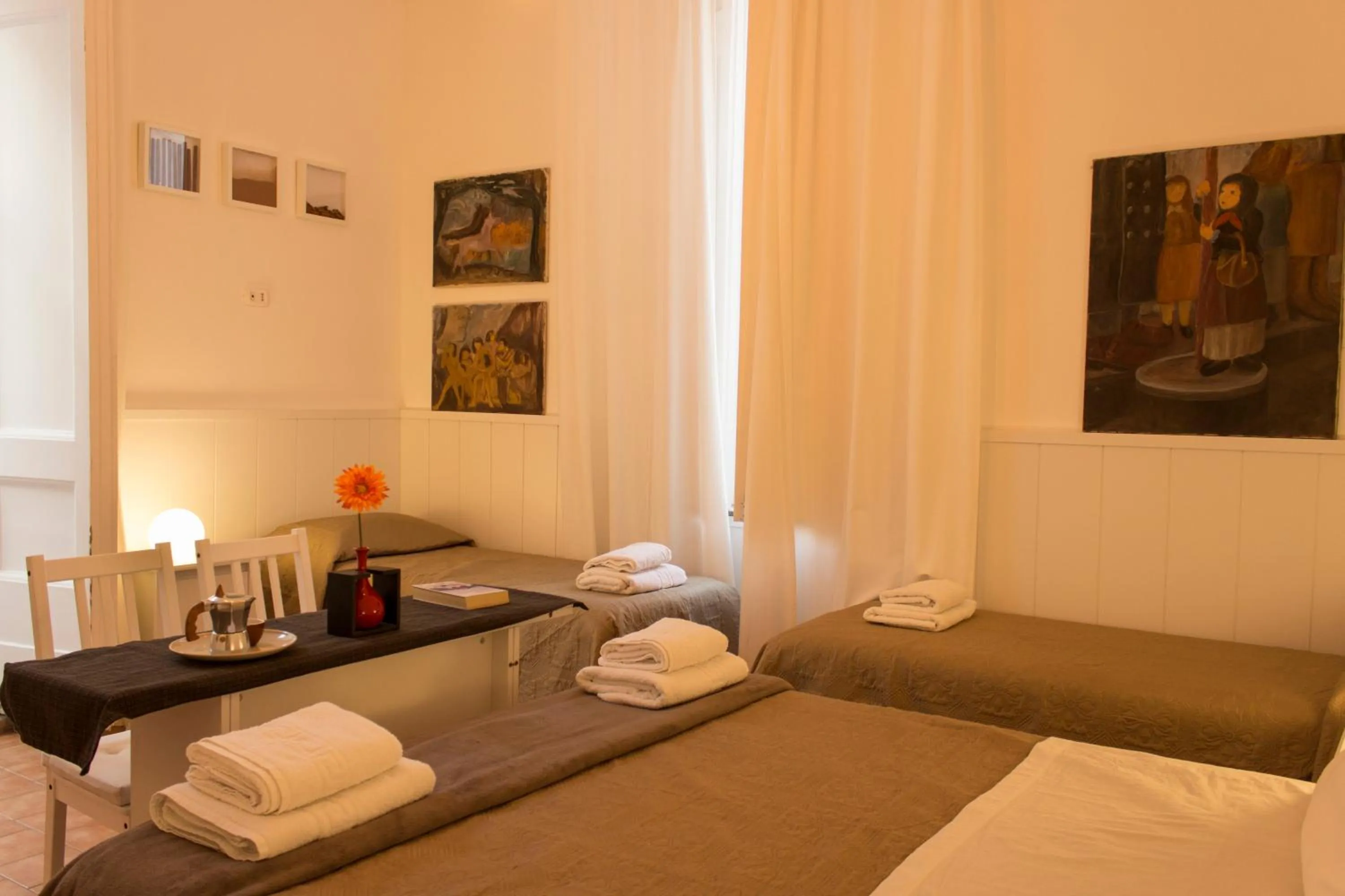 Bedroom, Bed in Sui Tetti di Napoli