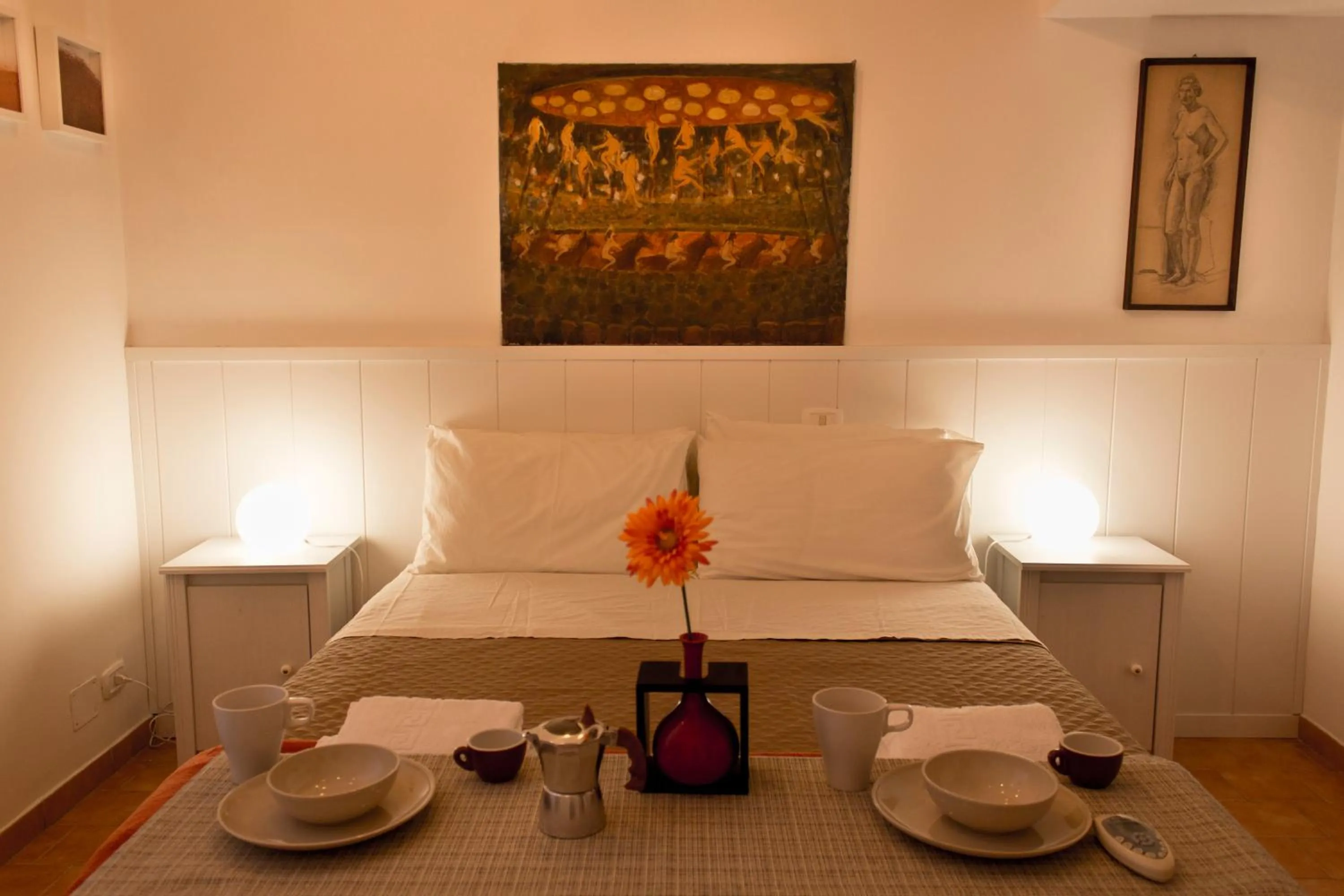 Bedroom in Sui Tetti di Napoli