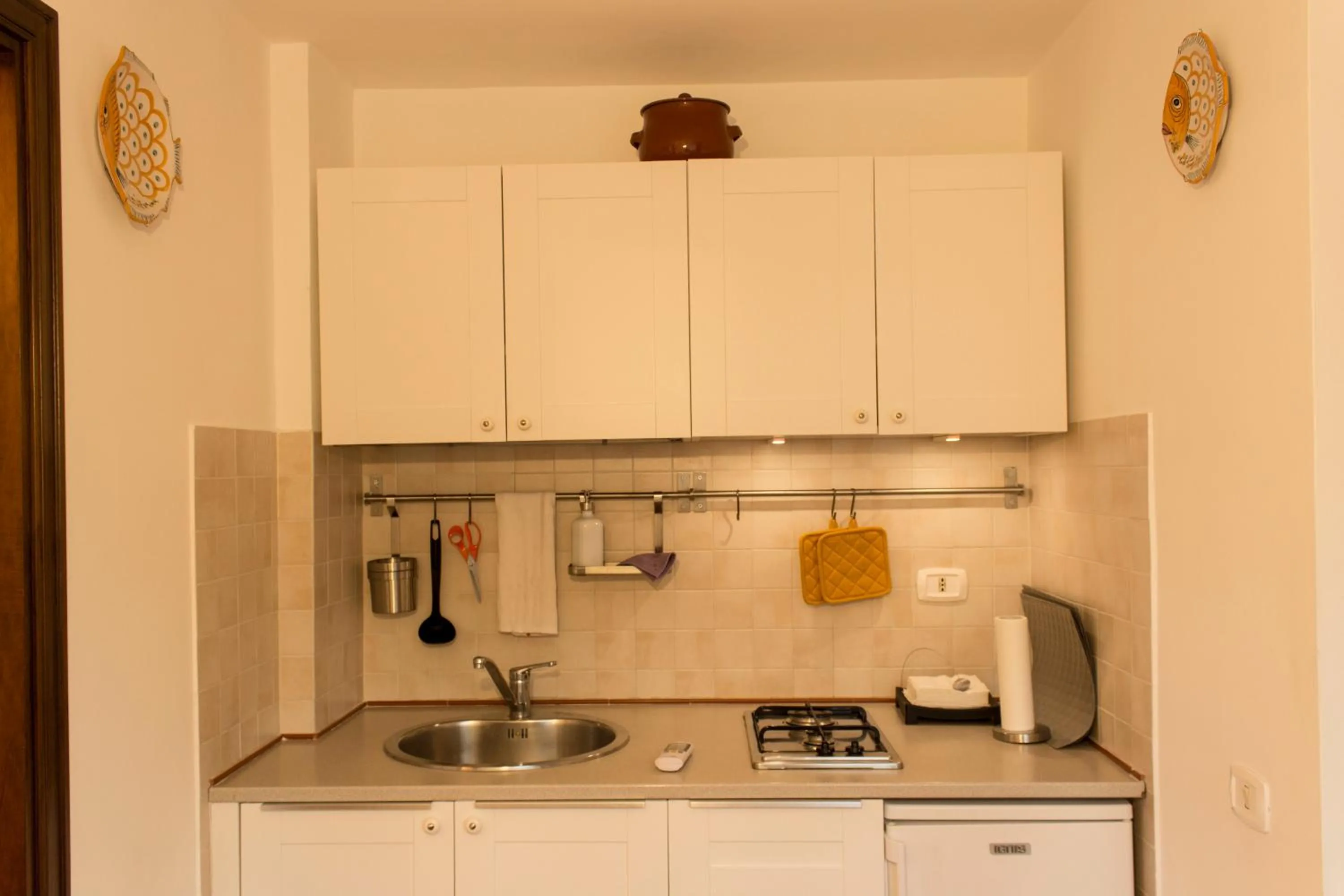 Kitchen or kitchenette in Sui Tetti di Napoli