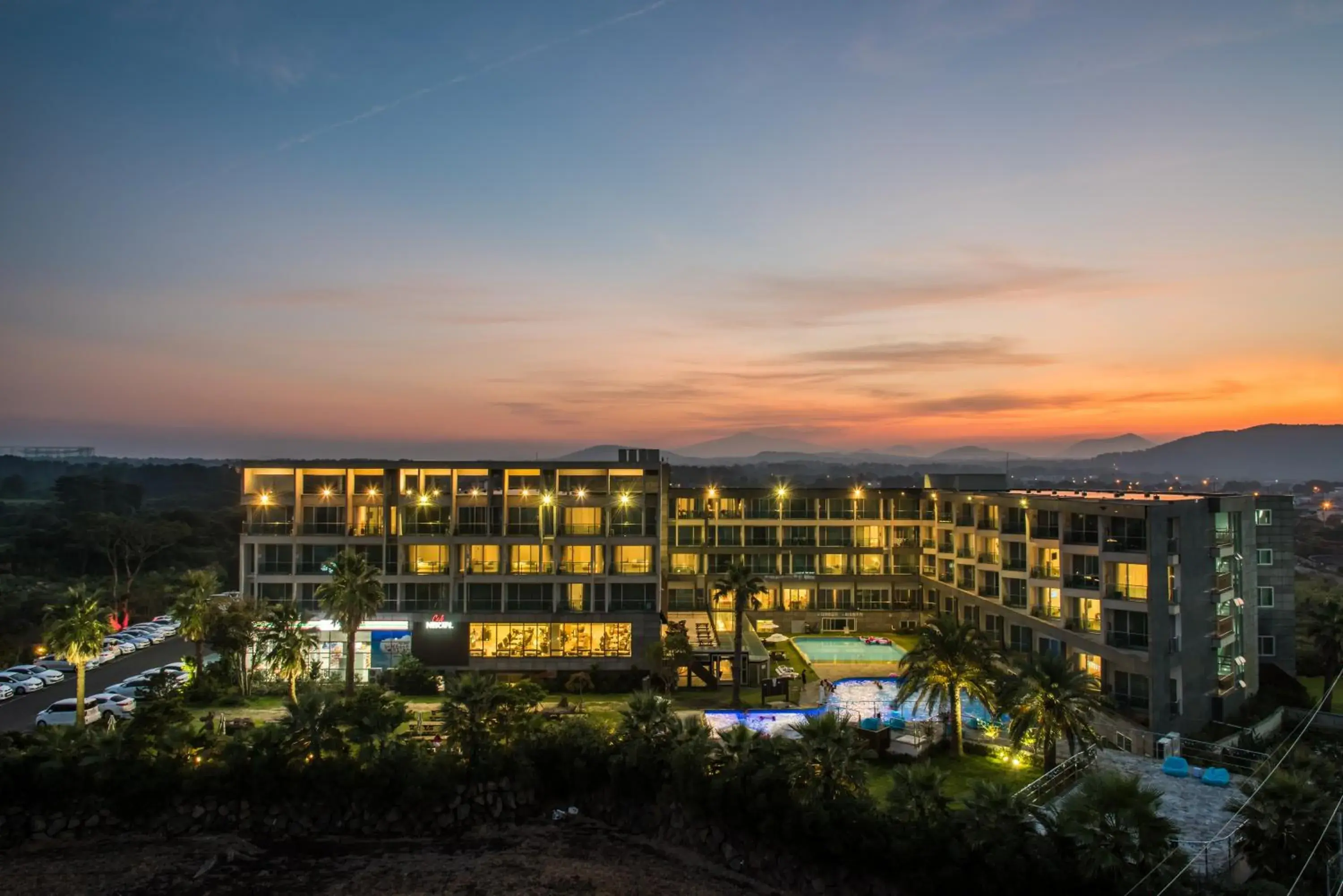 Property building in The Four Grace Resort Property building in The Four Grace Resort