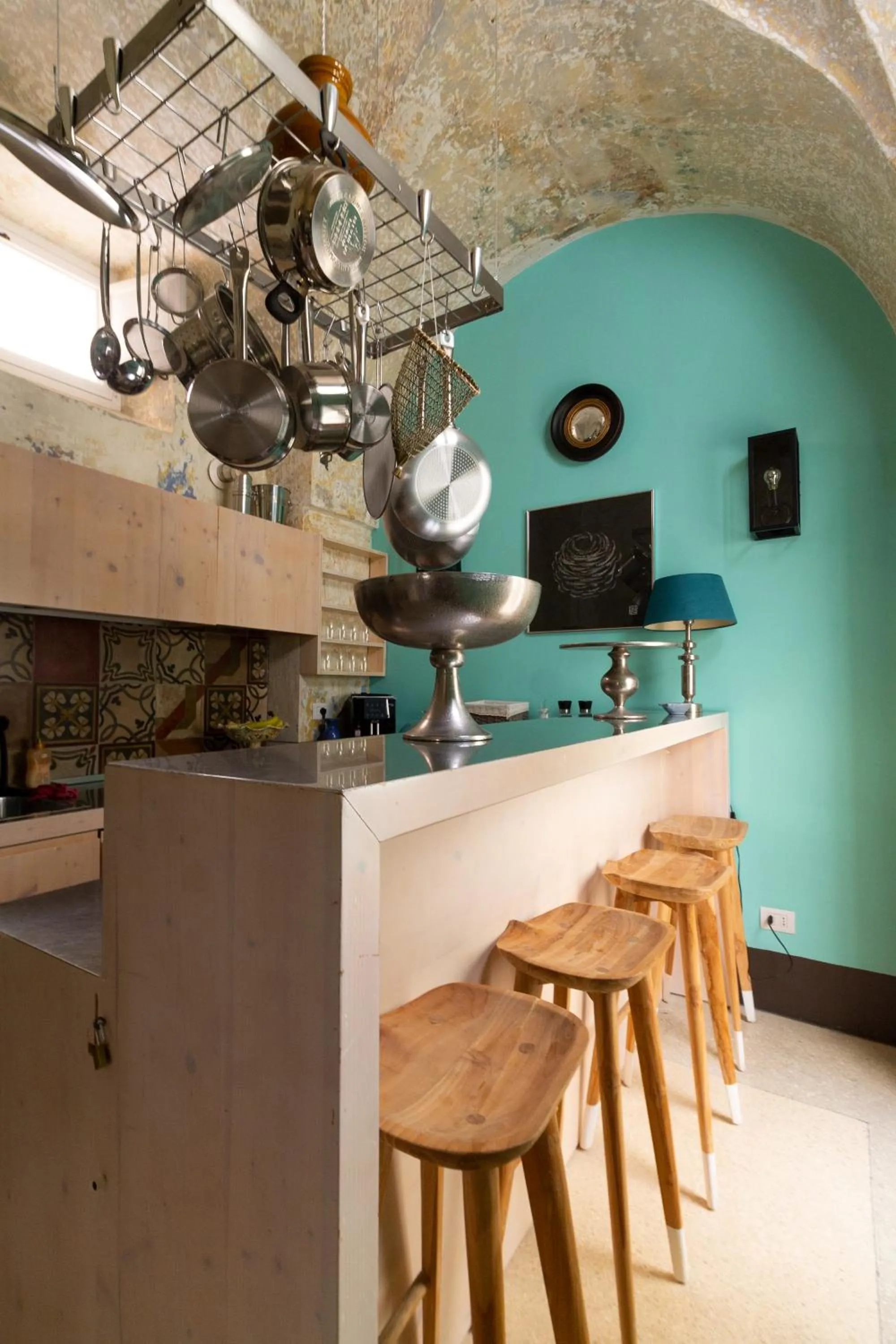 Kitchen or kitchenette in Casa Galateo 20