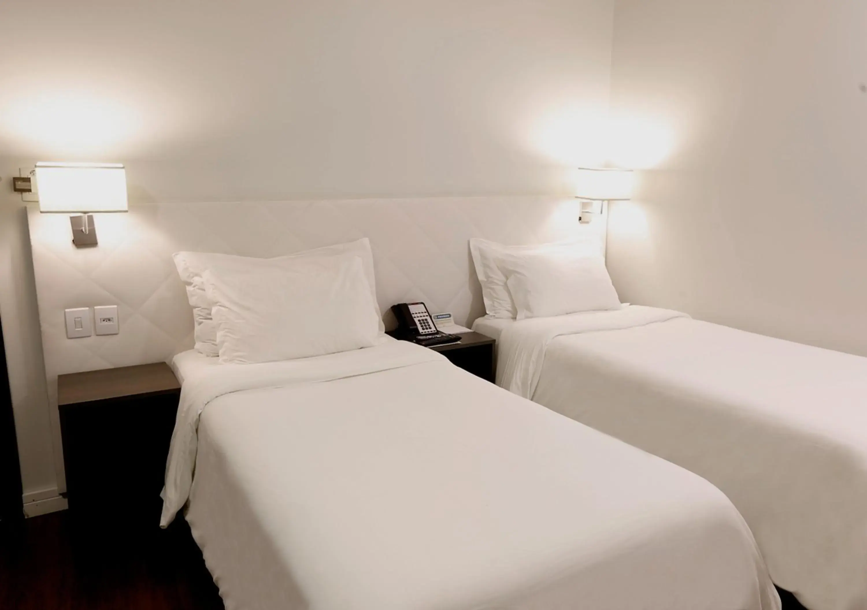 Bed in Fratele Business Hotel Bed in Fratele Business Hotel