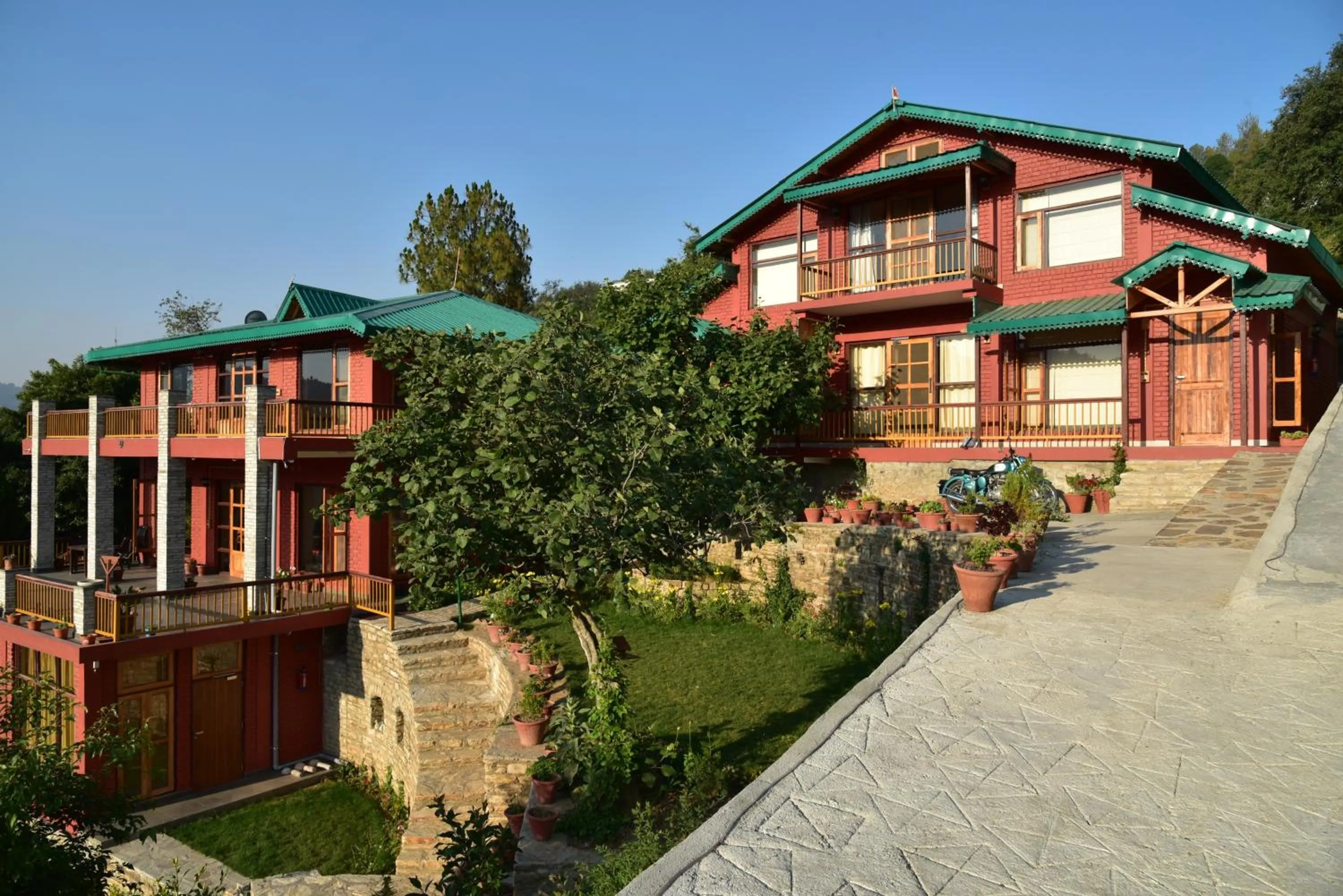 Property building in Parvada Bungalows