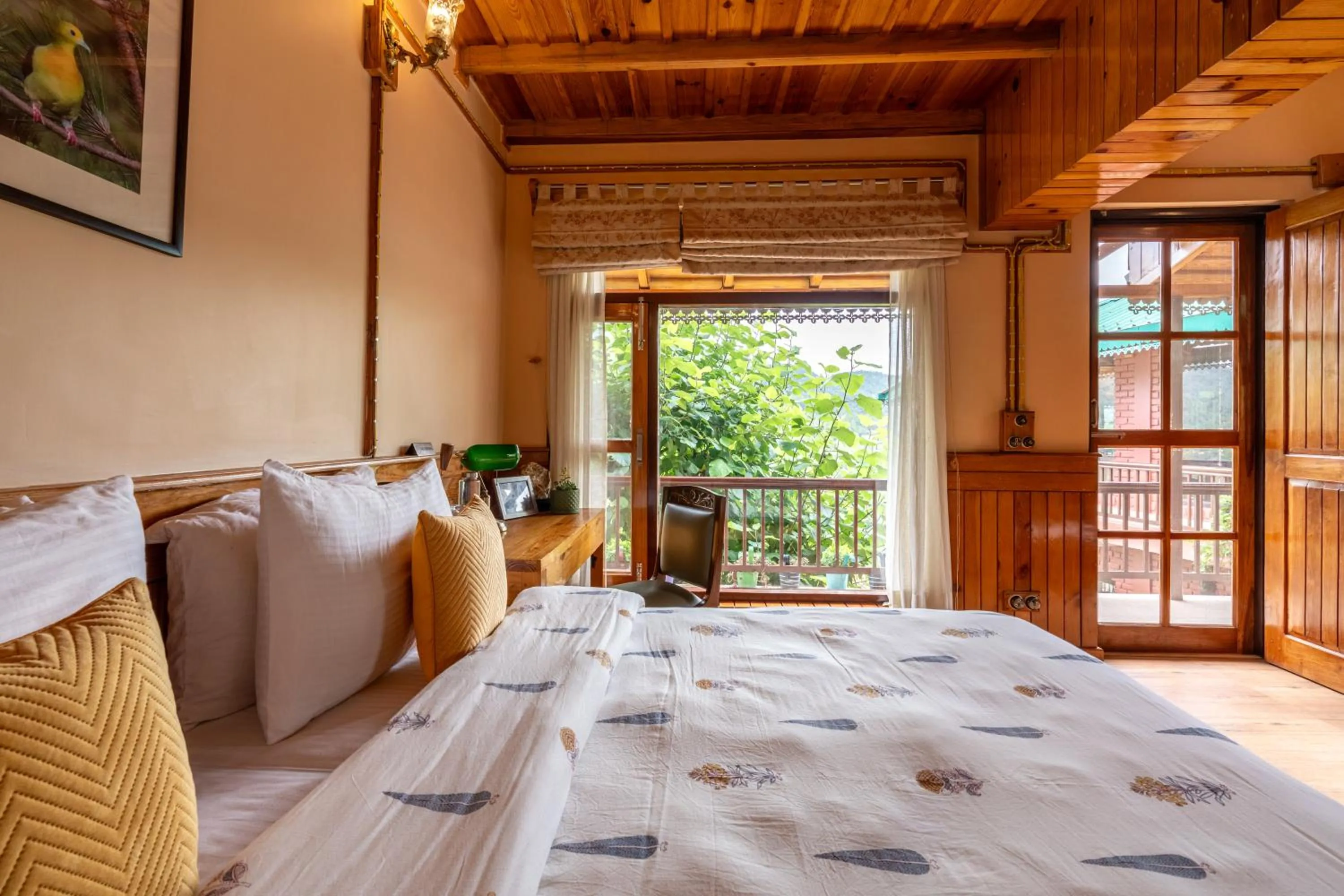 Bedroom, Bed in Parvada Bungalows