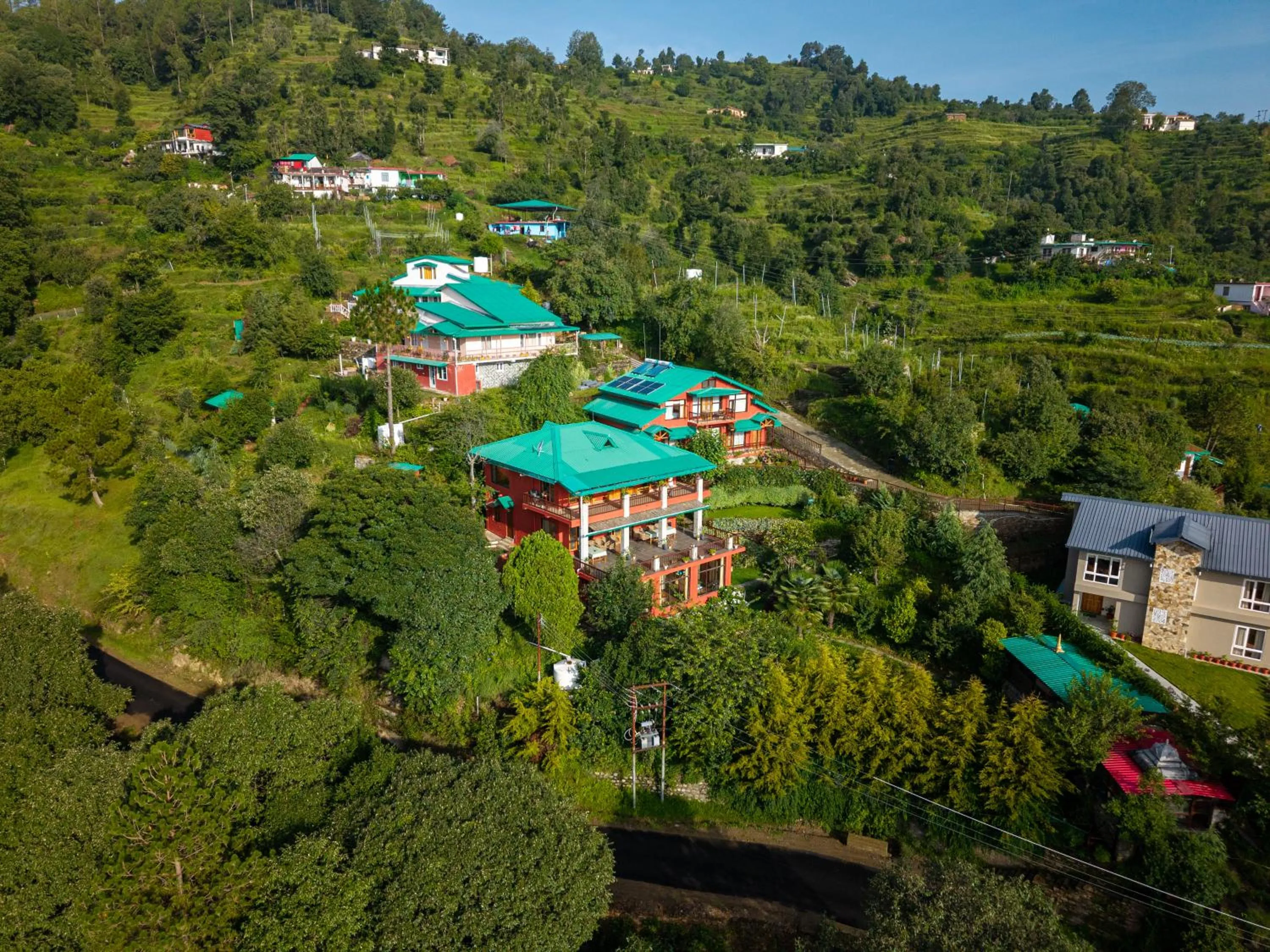 Property building in Parvada Bungalows