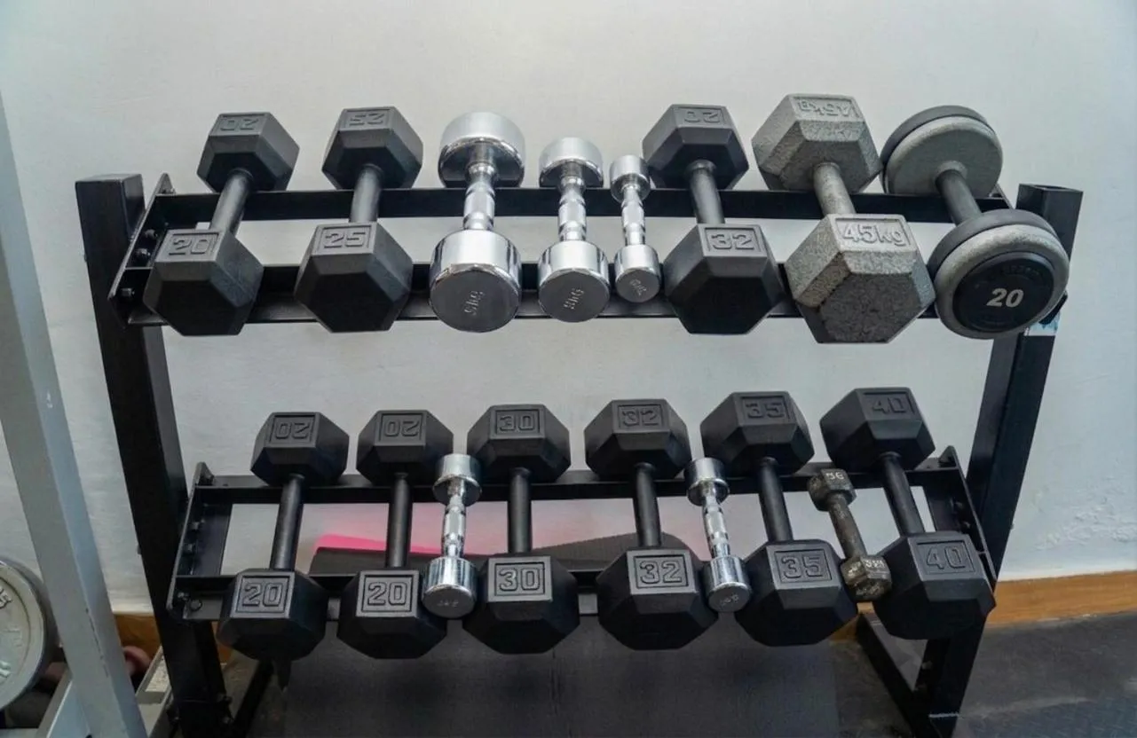 Fitness centre/facilities in The Jam Lodge