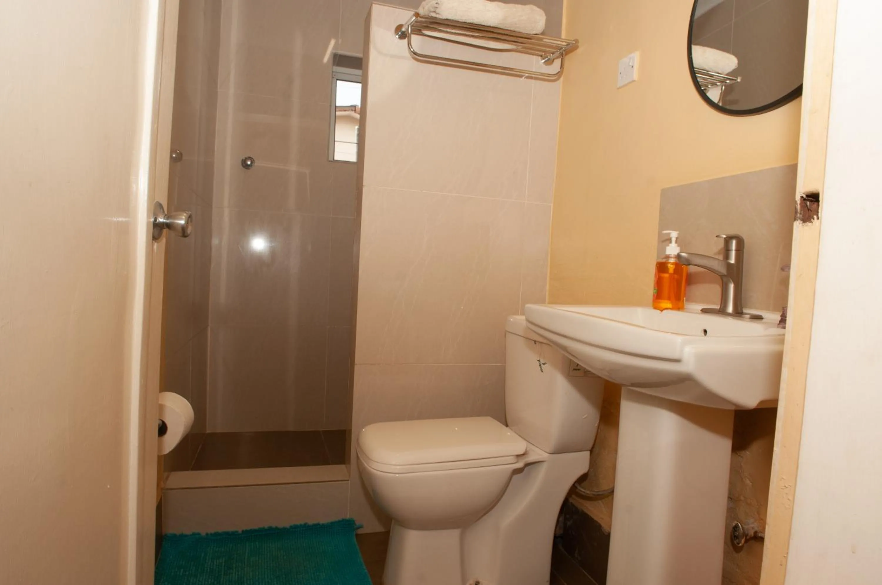 Shower in The Jam Lodge