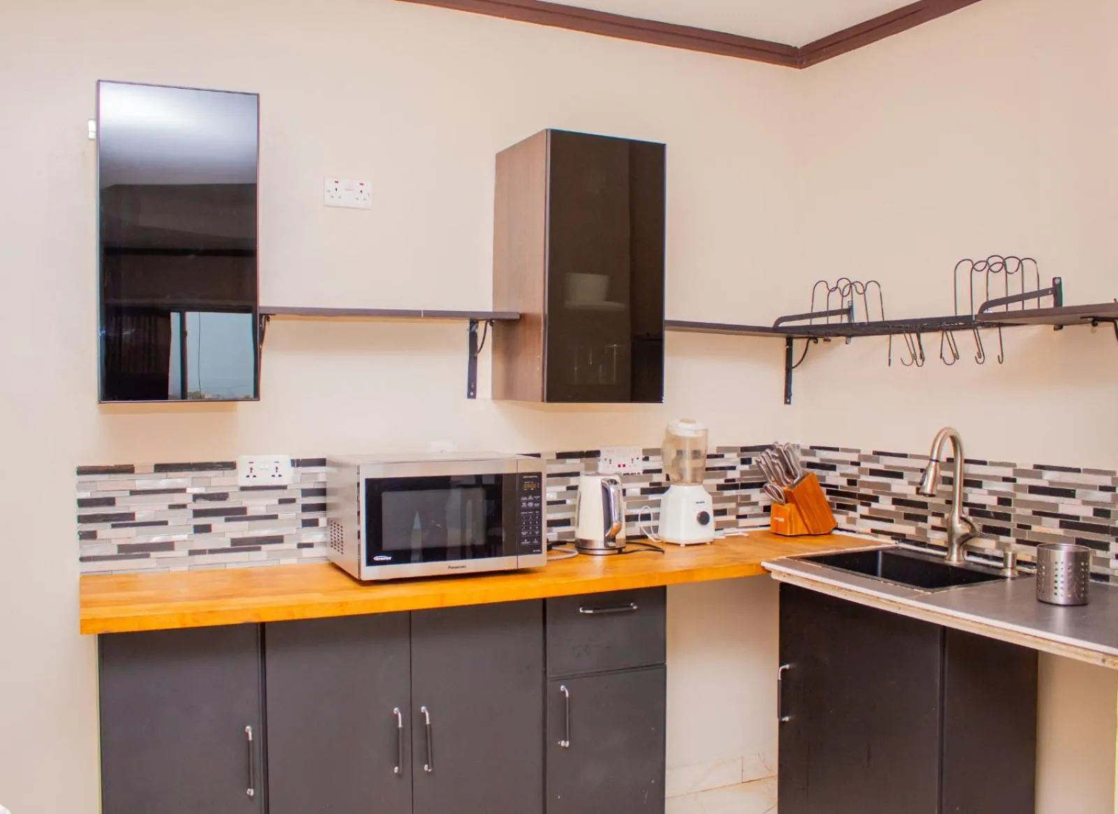 Kitchen or kitchenette in The Jam Lodge