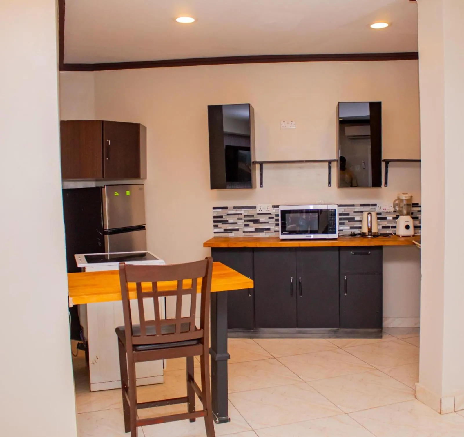 Kitchen or kitchenette in The Jam Lodge