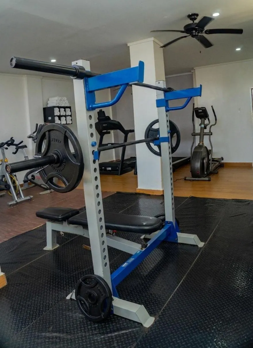 Fitness centre/facilities in The Jam Lodge