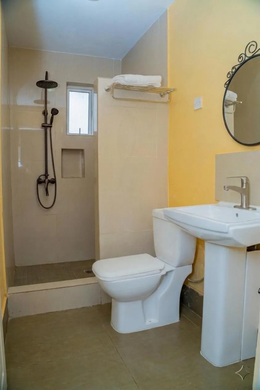 Shower in The Jam Lodge