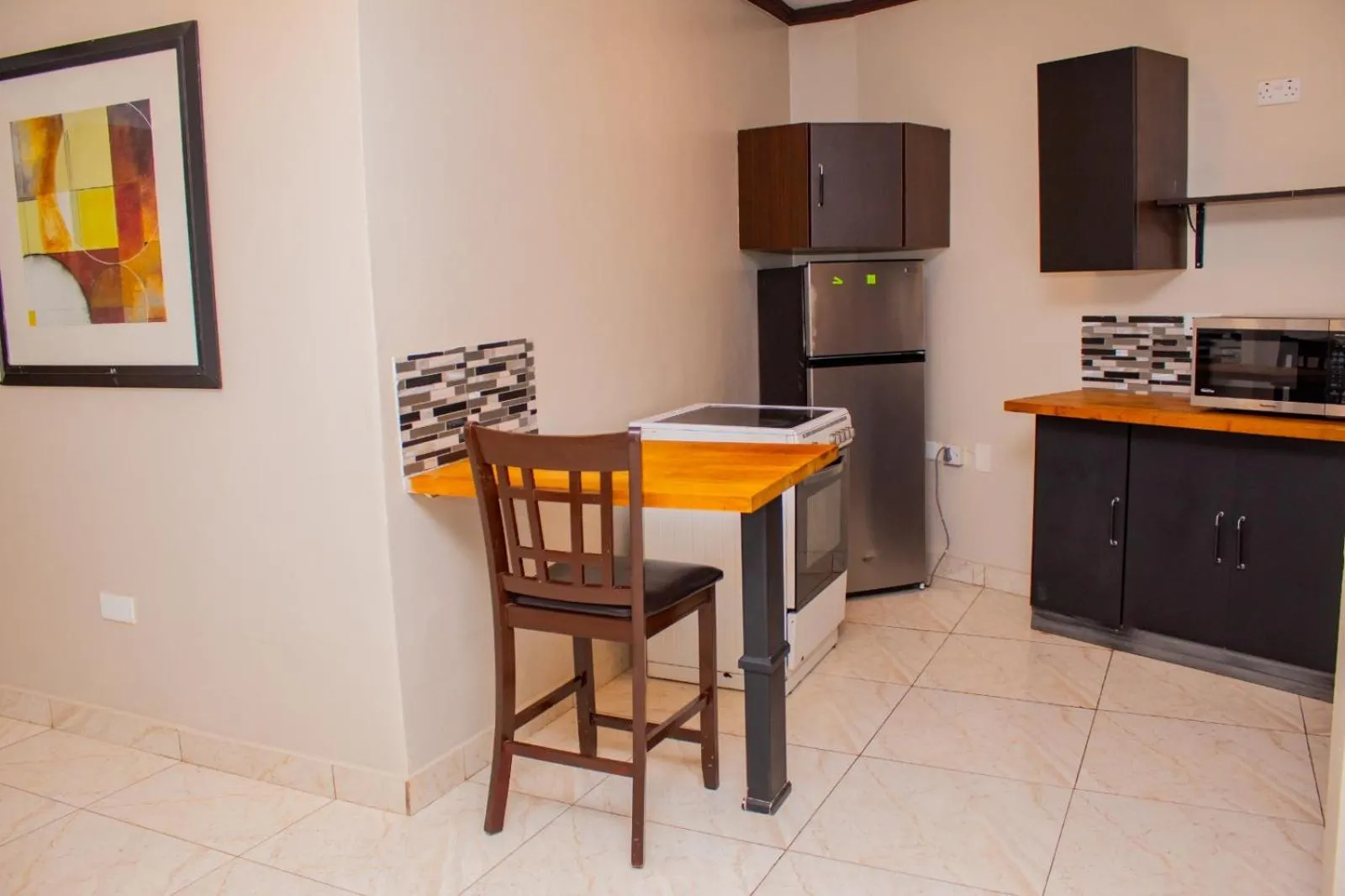 Kitchen or kitchenette in The Jam Lodge
