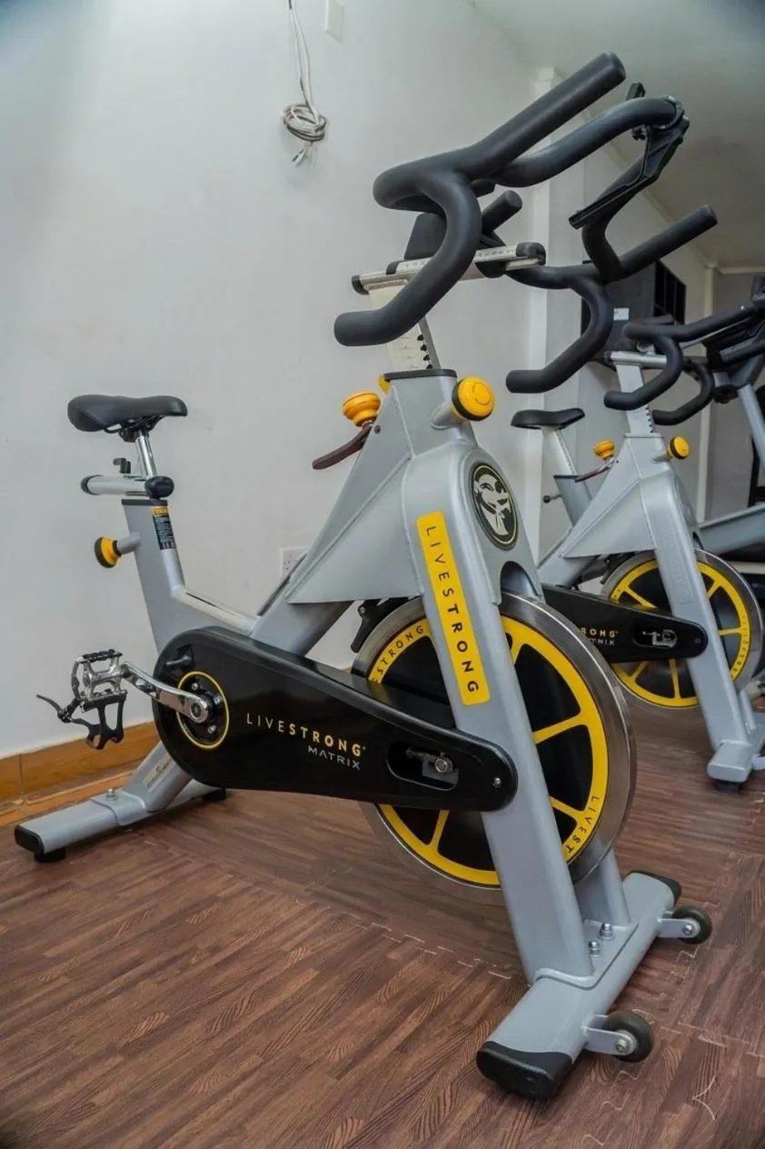 Fitness centre/facilities in The Jam Lodge