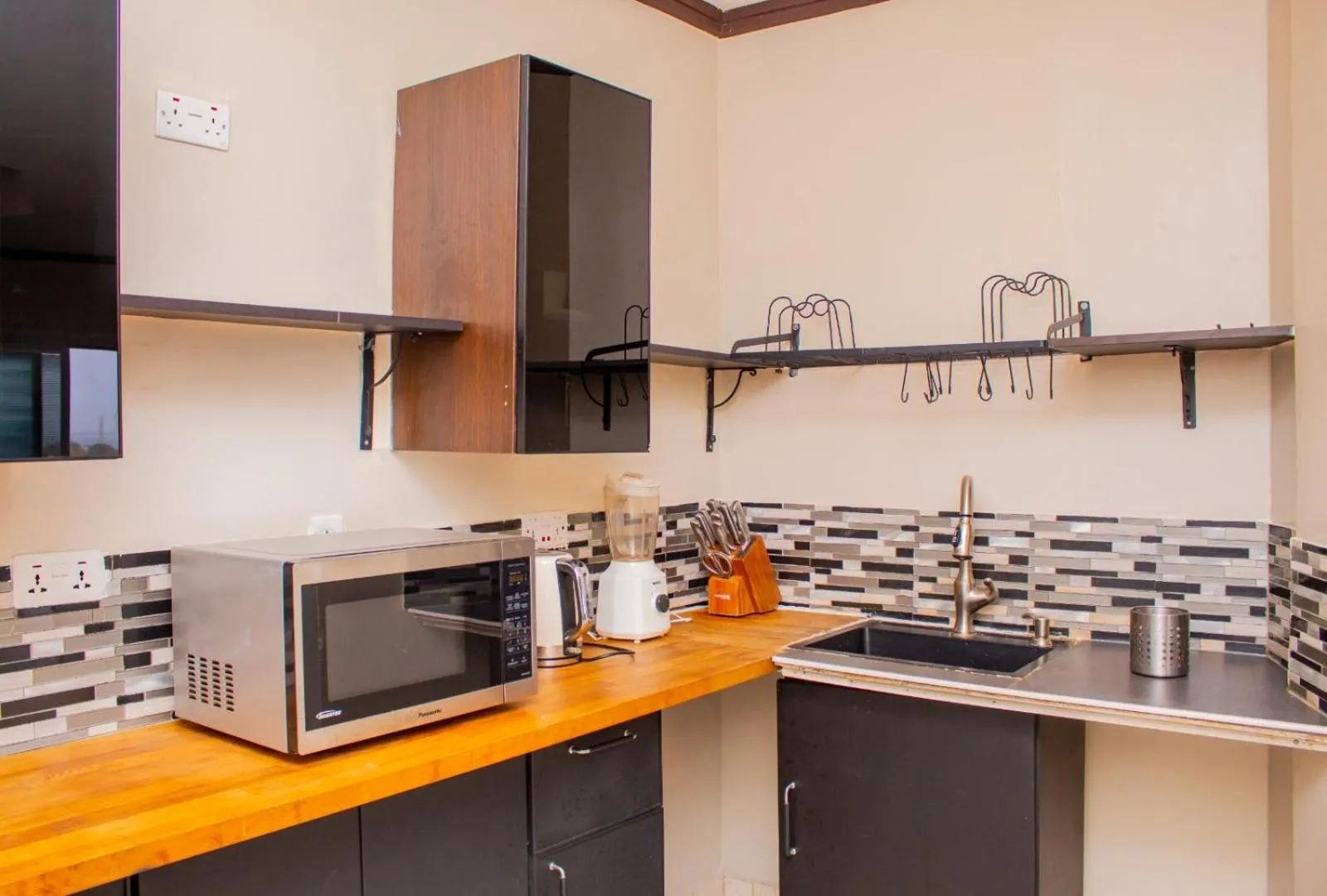 Kitchen or kitchenette in The Jam Lodge