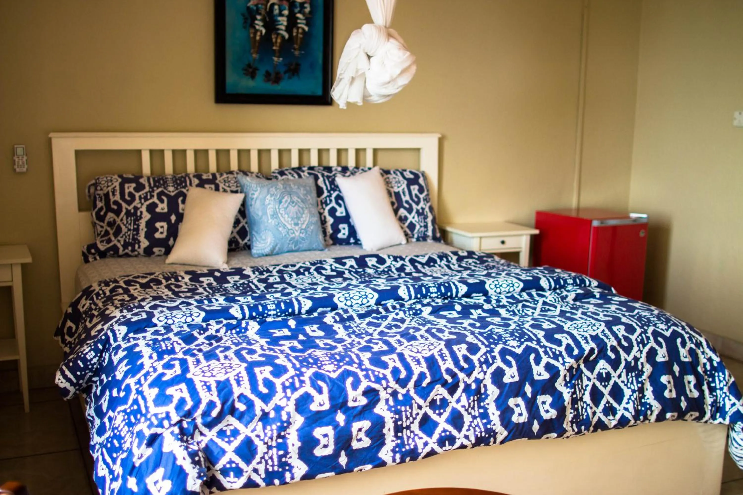 Bed in The Jam Lodge