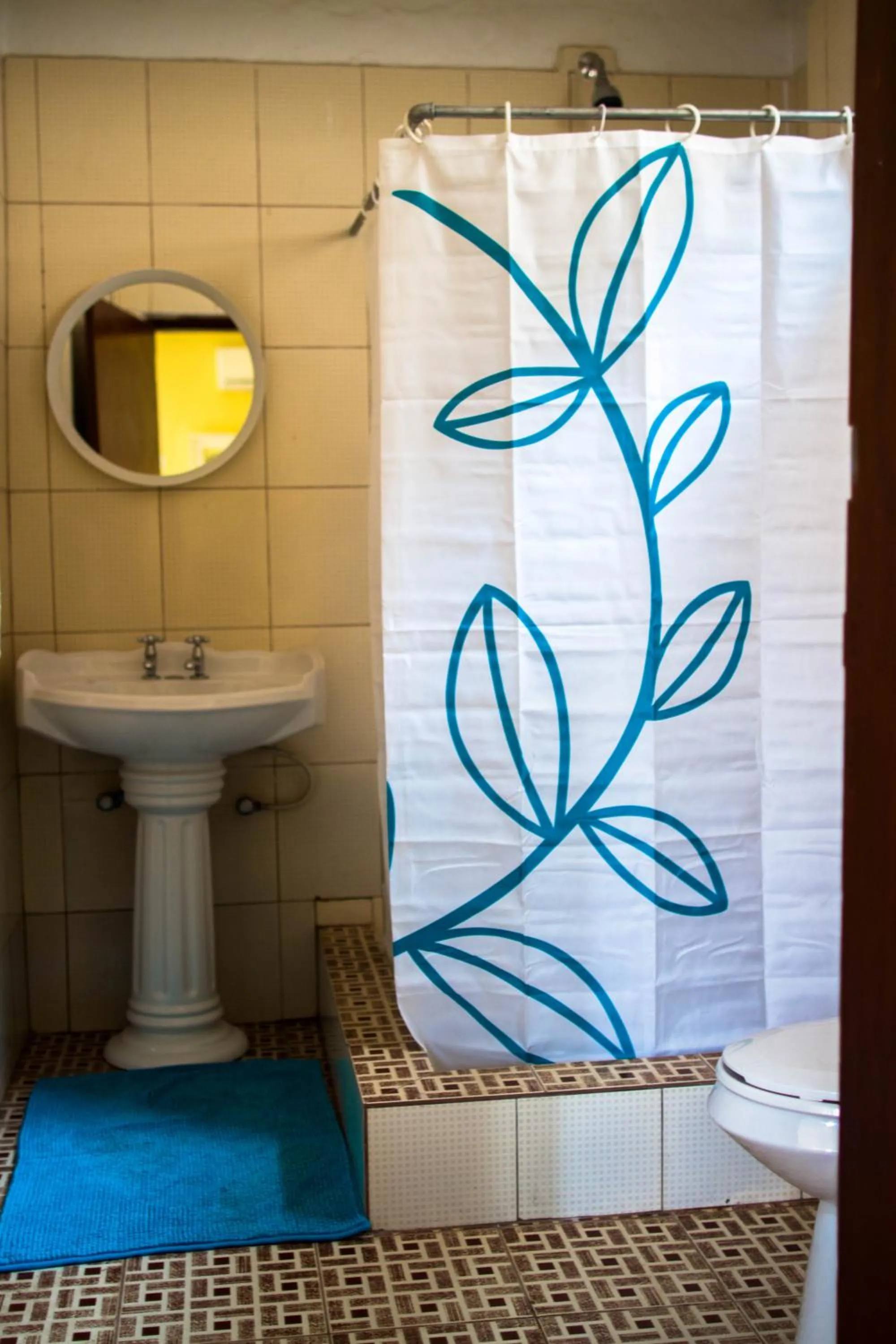 Shower in The Jam Lodge