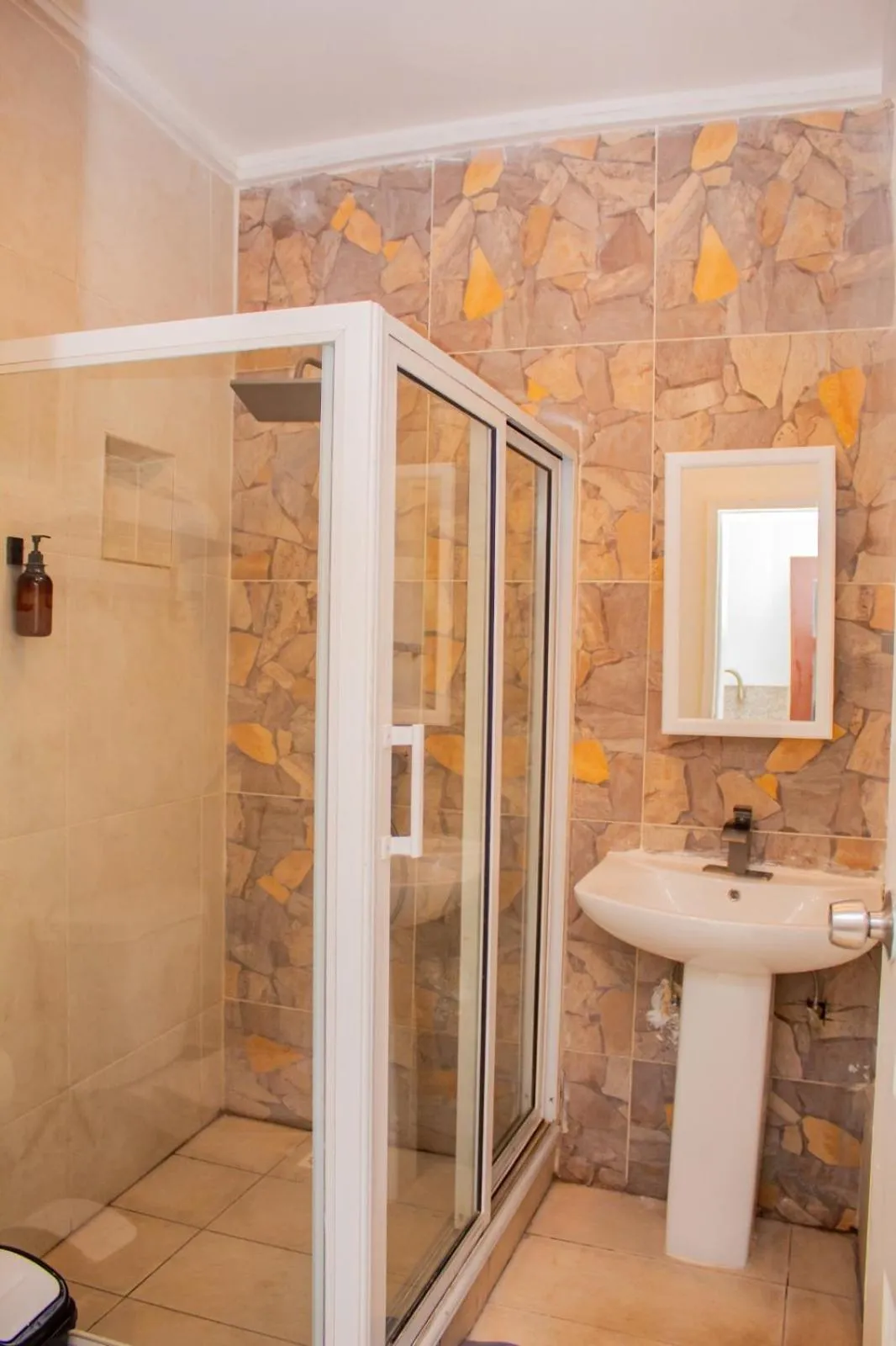 Shower in The Jam Lodge