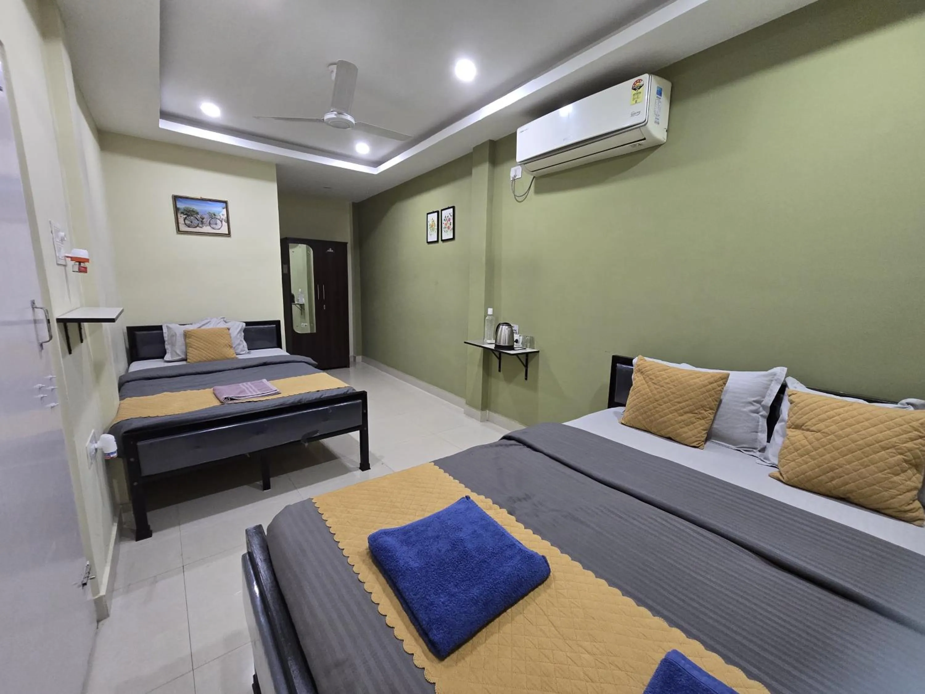 Deluxe Family Room in The Gulmohar Inn Six Mile Guwahati Assam