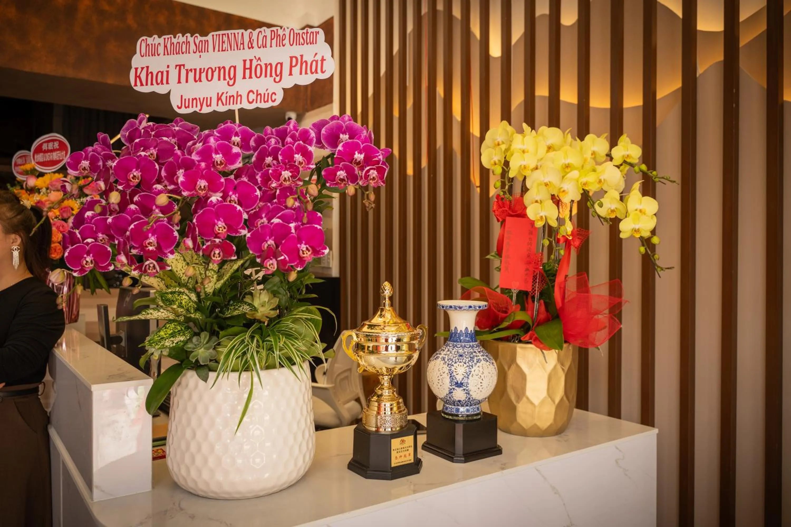 Lobby or reception in Vienna Hotel VN