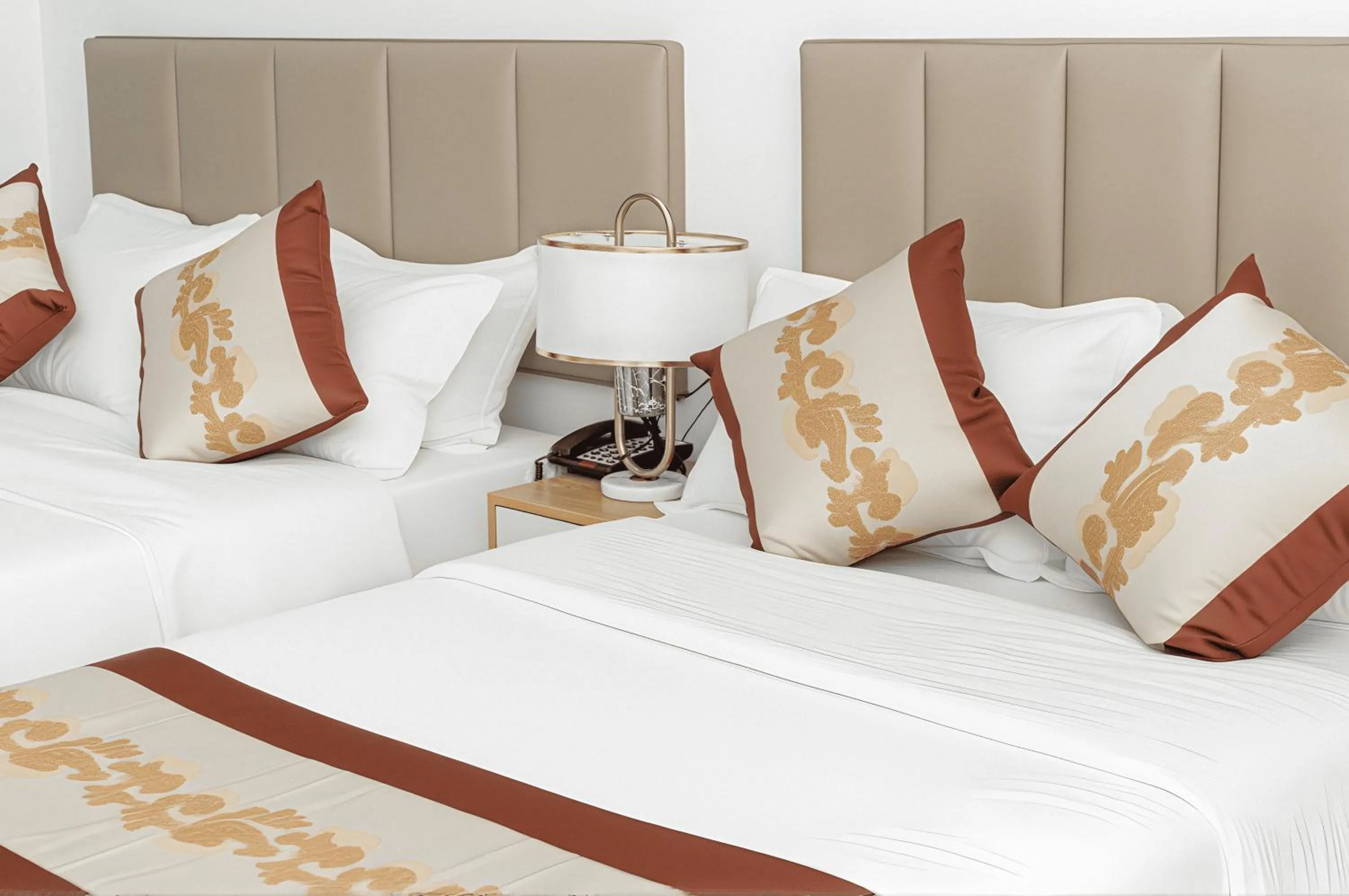 Bed in Vienna Hotel VN