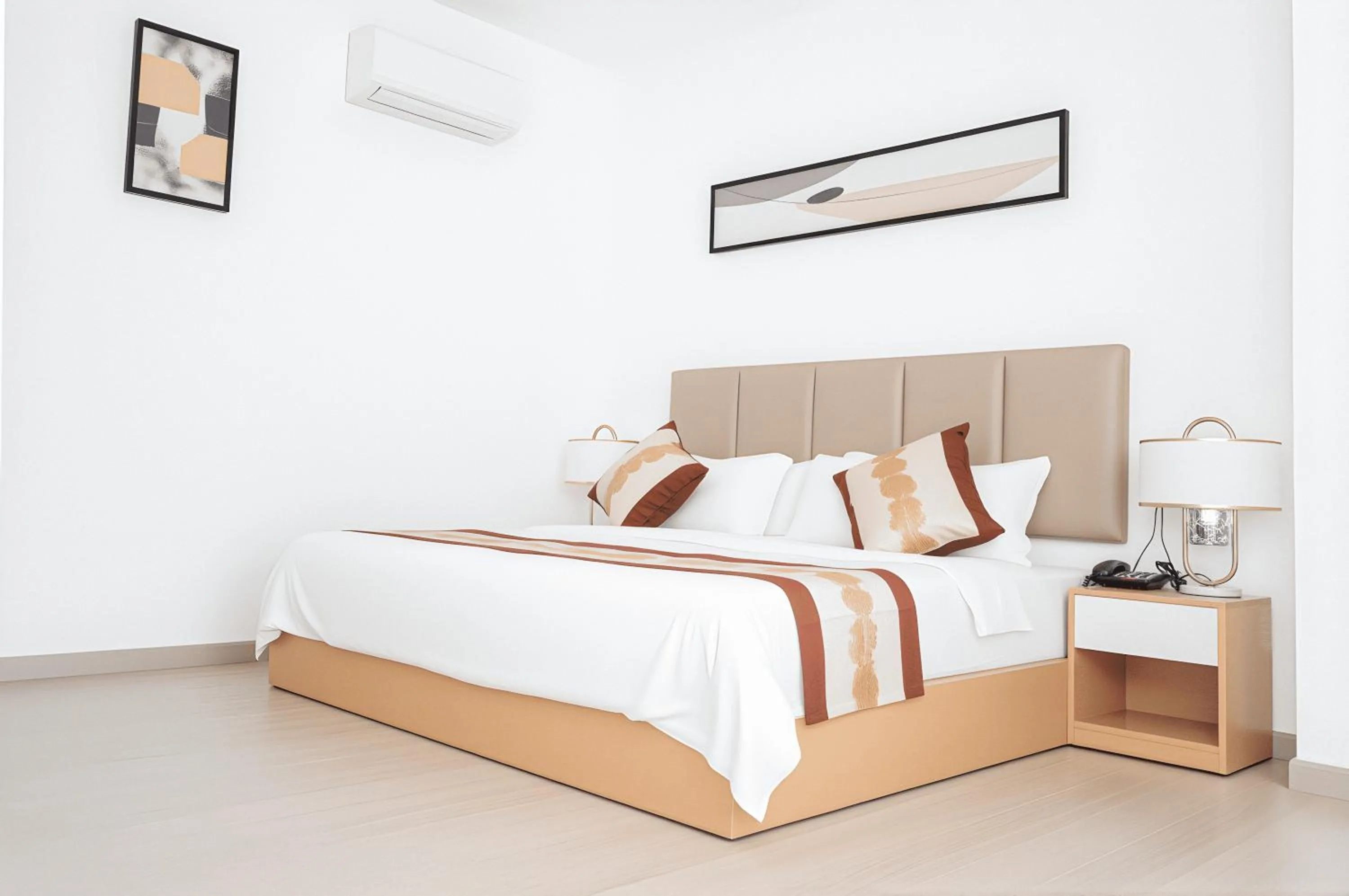 Bed in Vienna Hotel VN