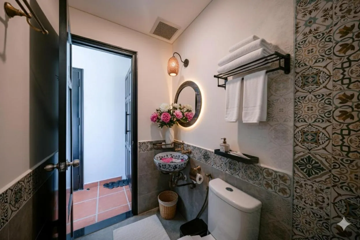 Shower in Du Yen Hoi An Villa