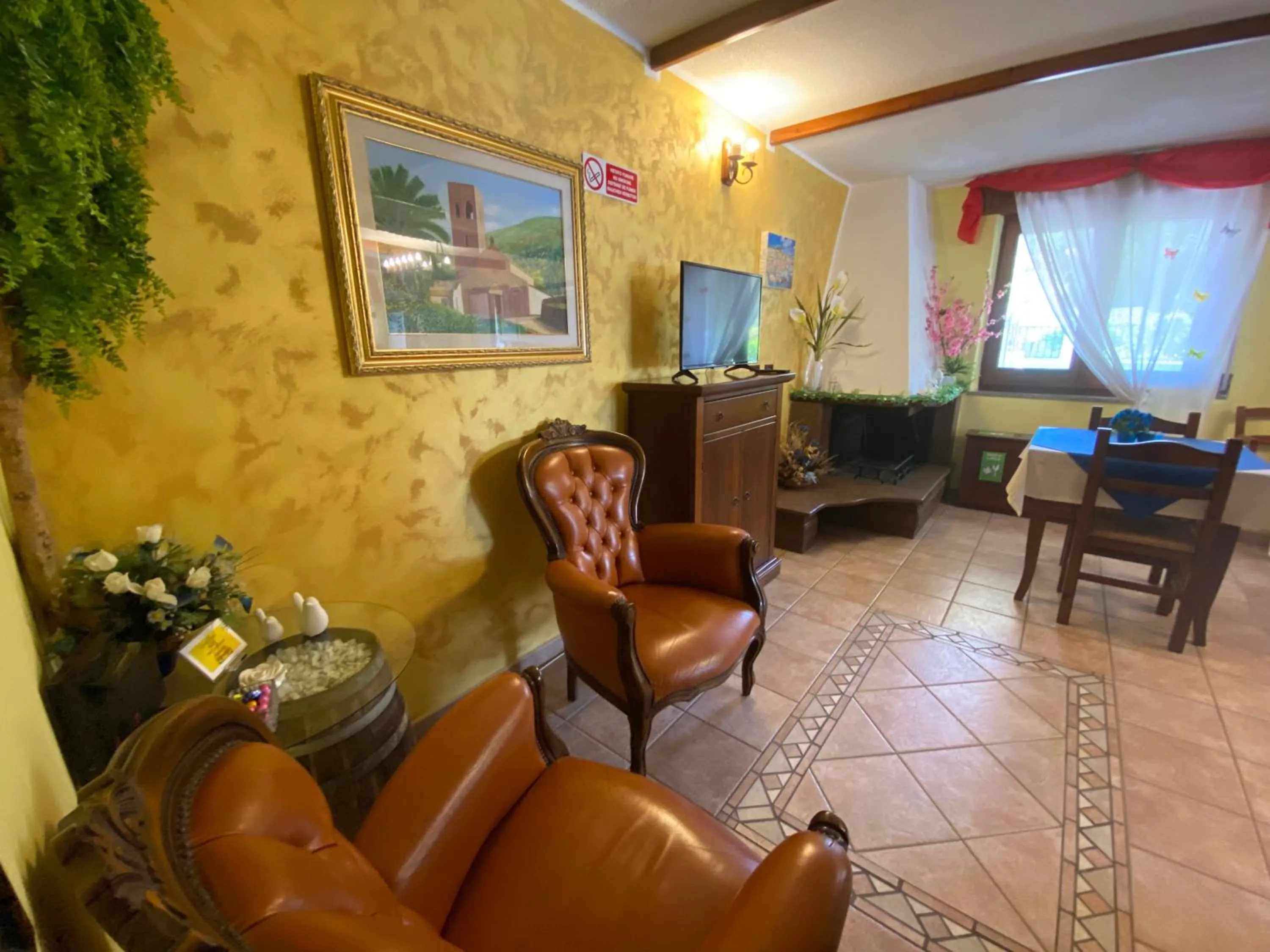 Living room in La Dea Hestia