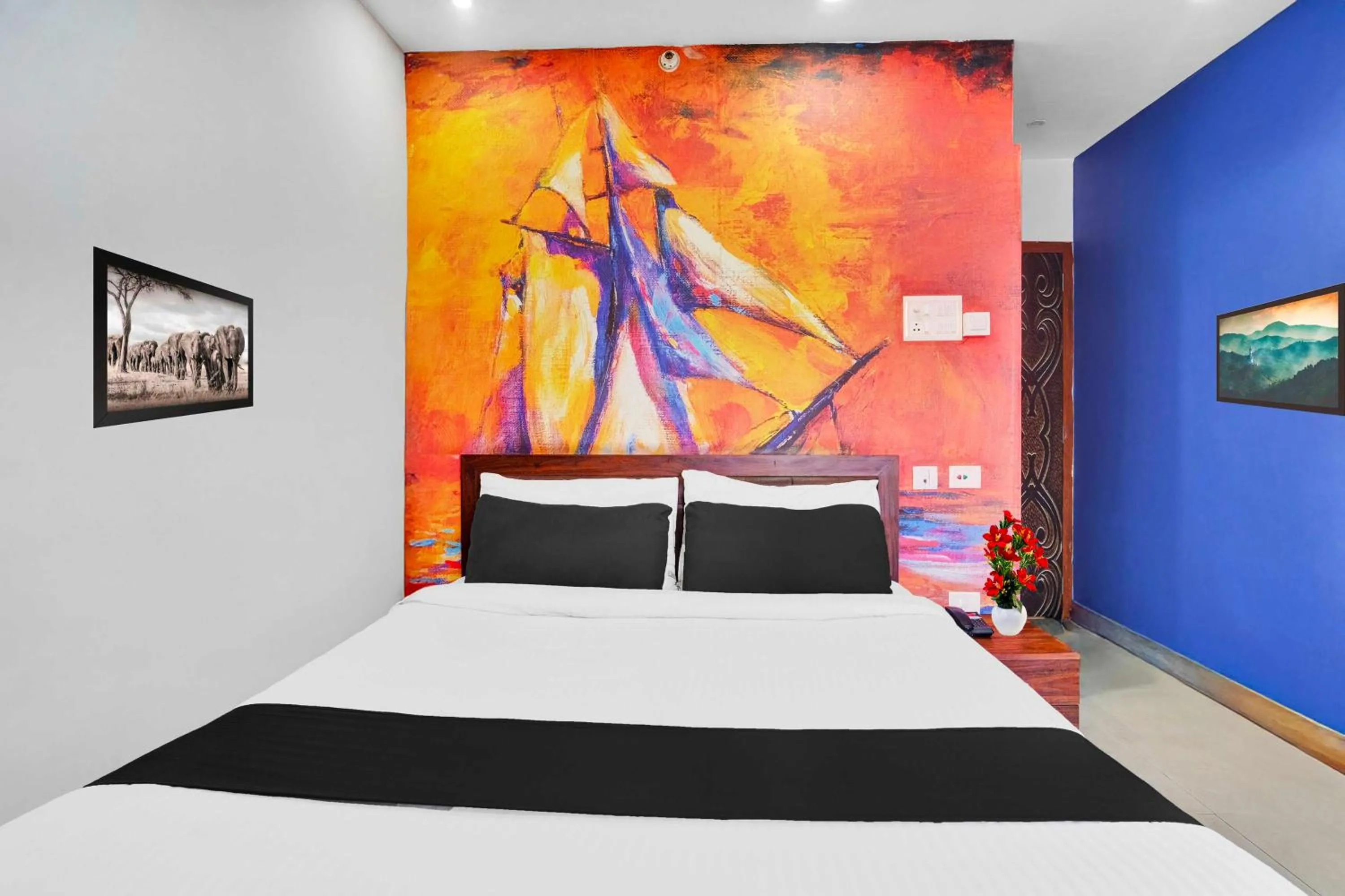 Bedroom, Bed in Hotel O Guwahati Central Mall