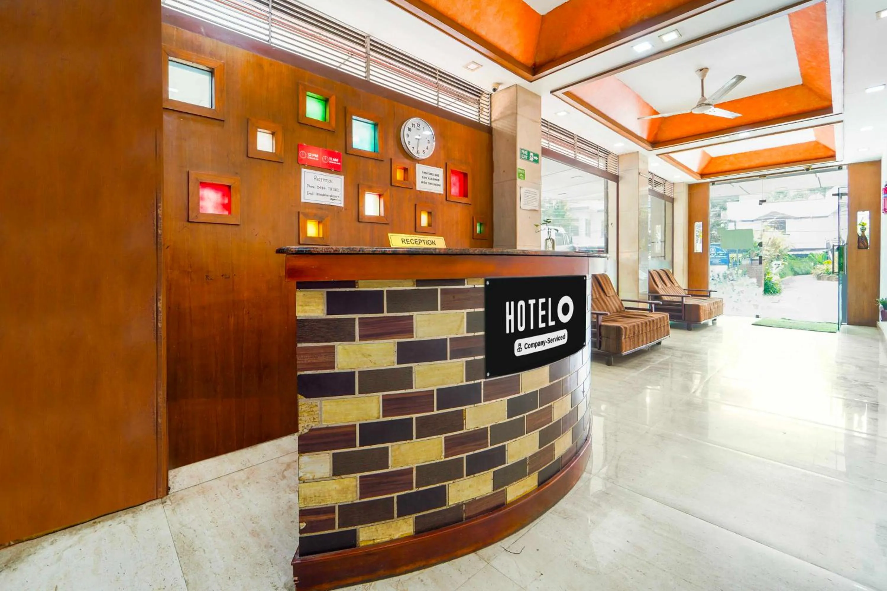 Lobby or reception in Hotel O Kaloor Metro Station