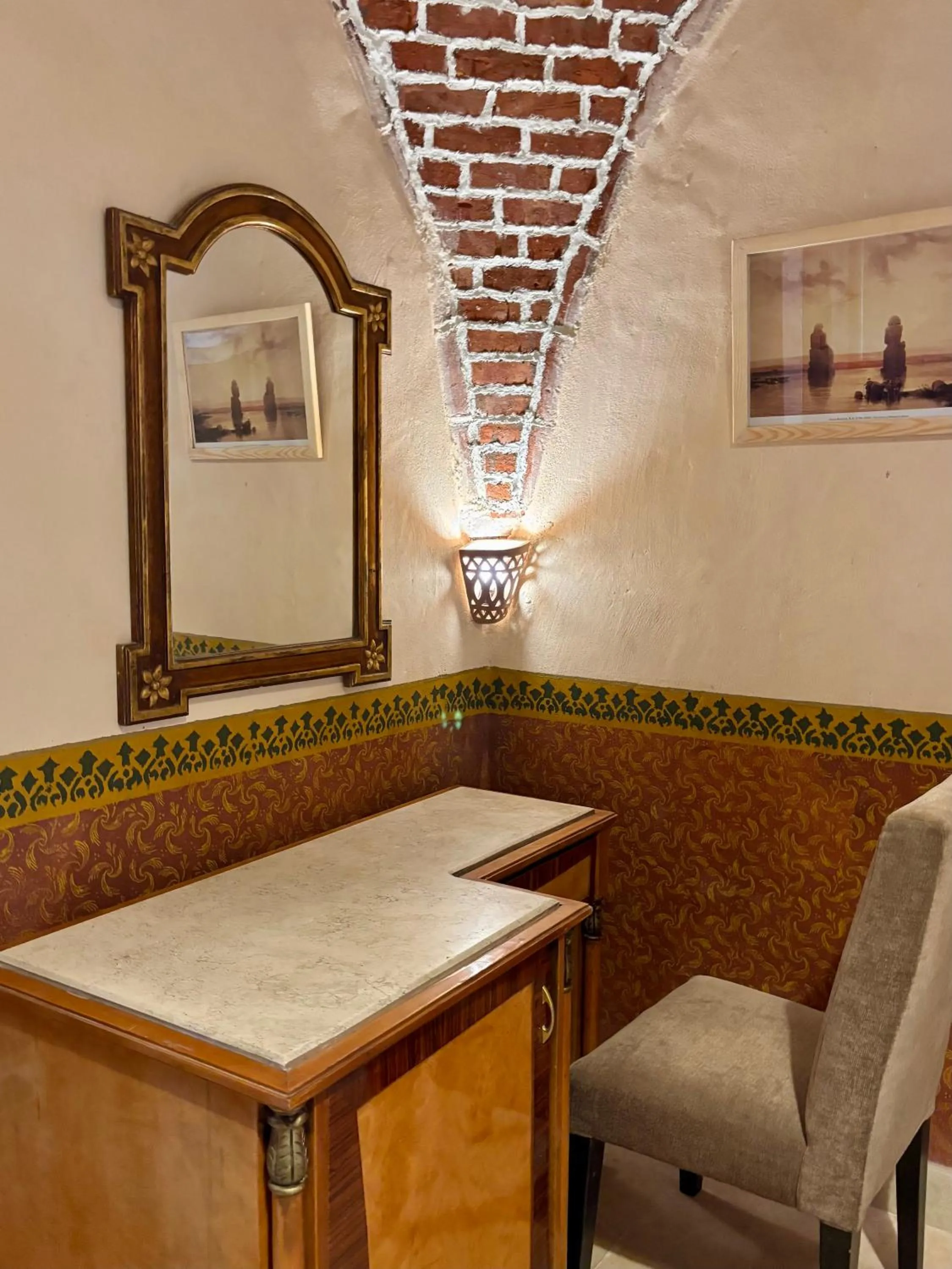 Seating area in El Juneina Villas