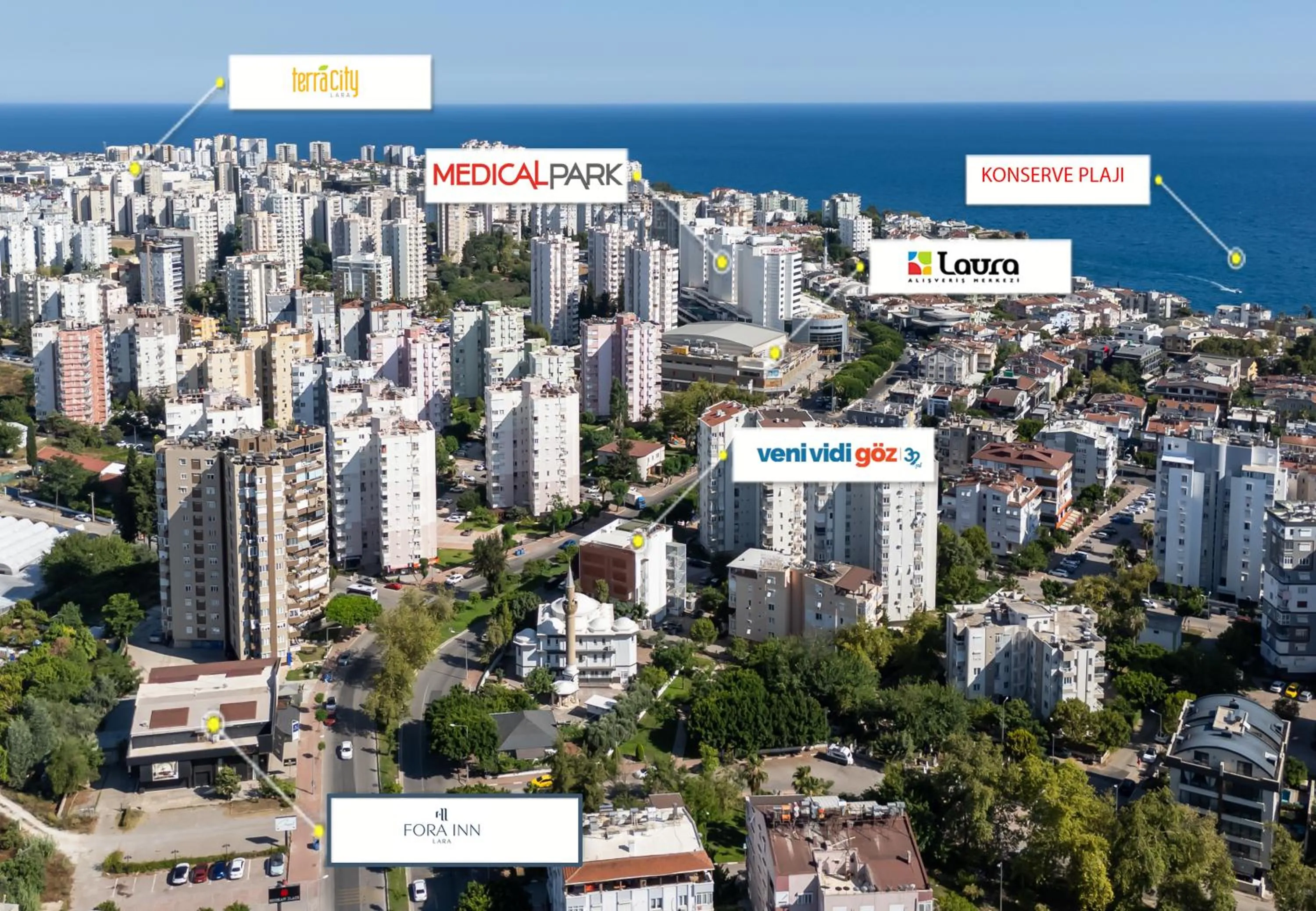 Property building in Fora Inn Lara