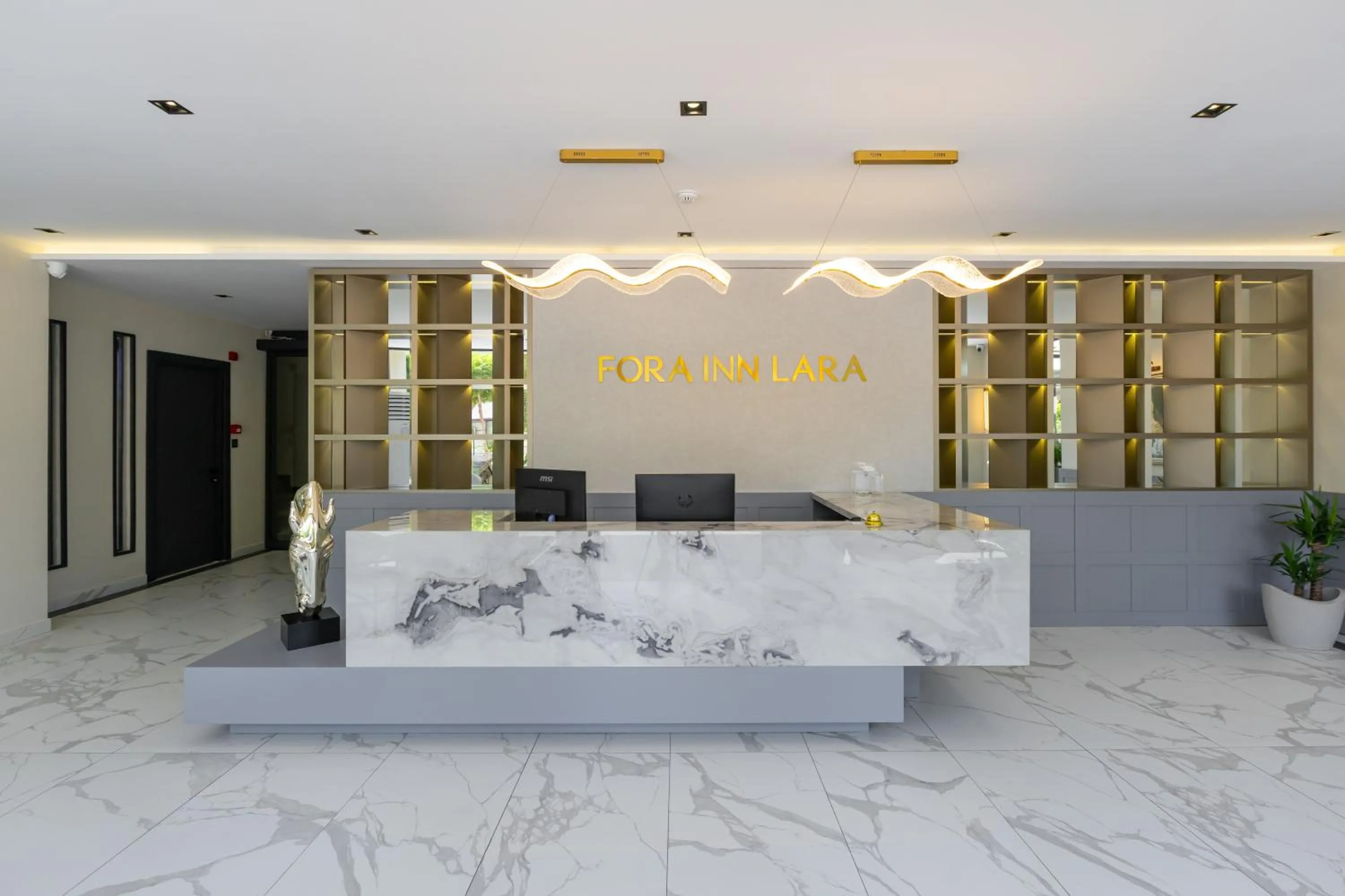 Lobby or reception in Fora Inn Lara