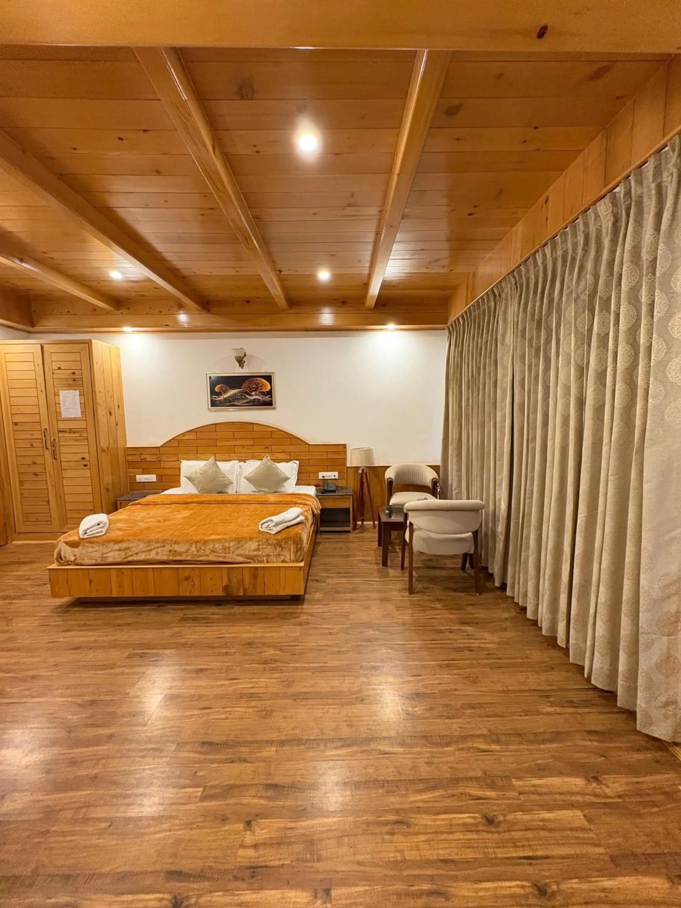 Bedroom, Bed in Hotel SNAS Retreat Manali