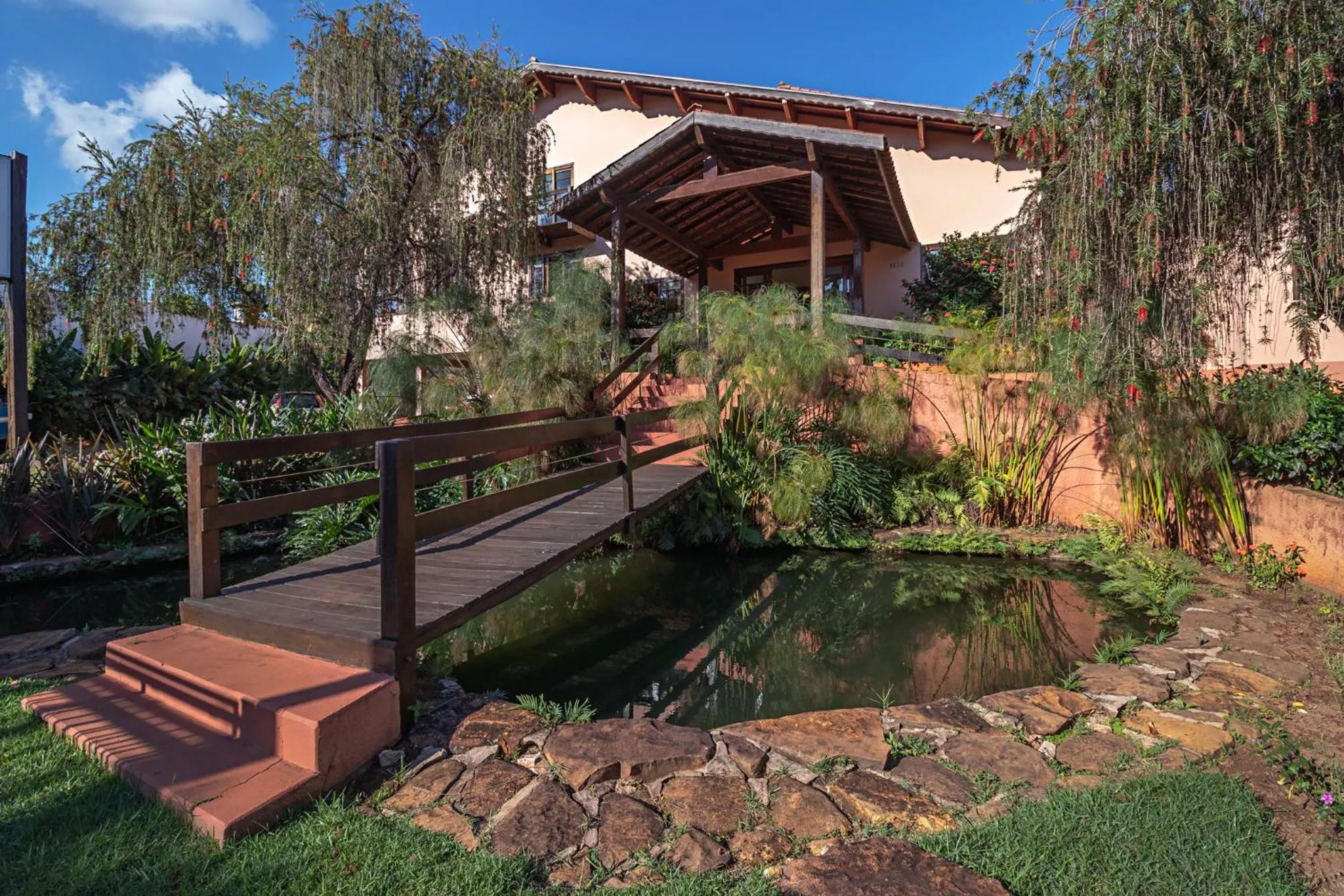 Property building in Hotel Vivenda das Cachoeiras