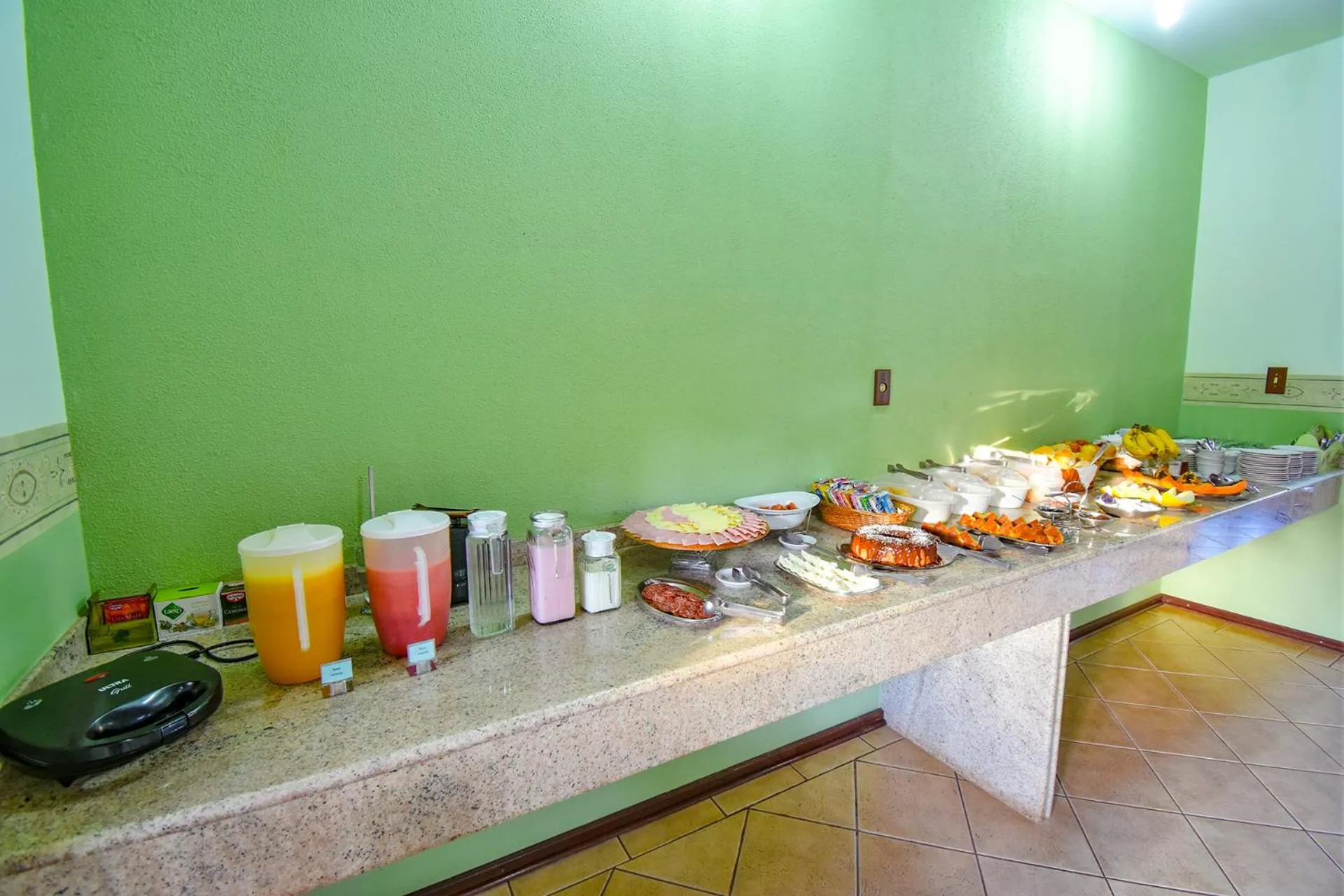 Breakfast in Hotel Vivenda das Cachoeiras