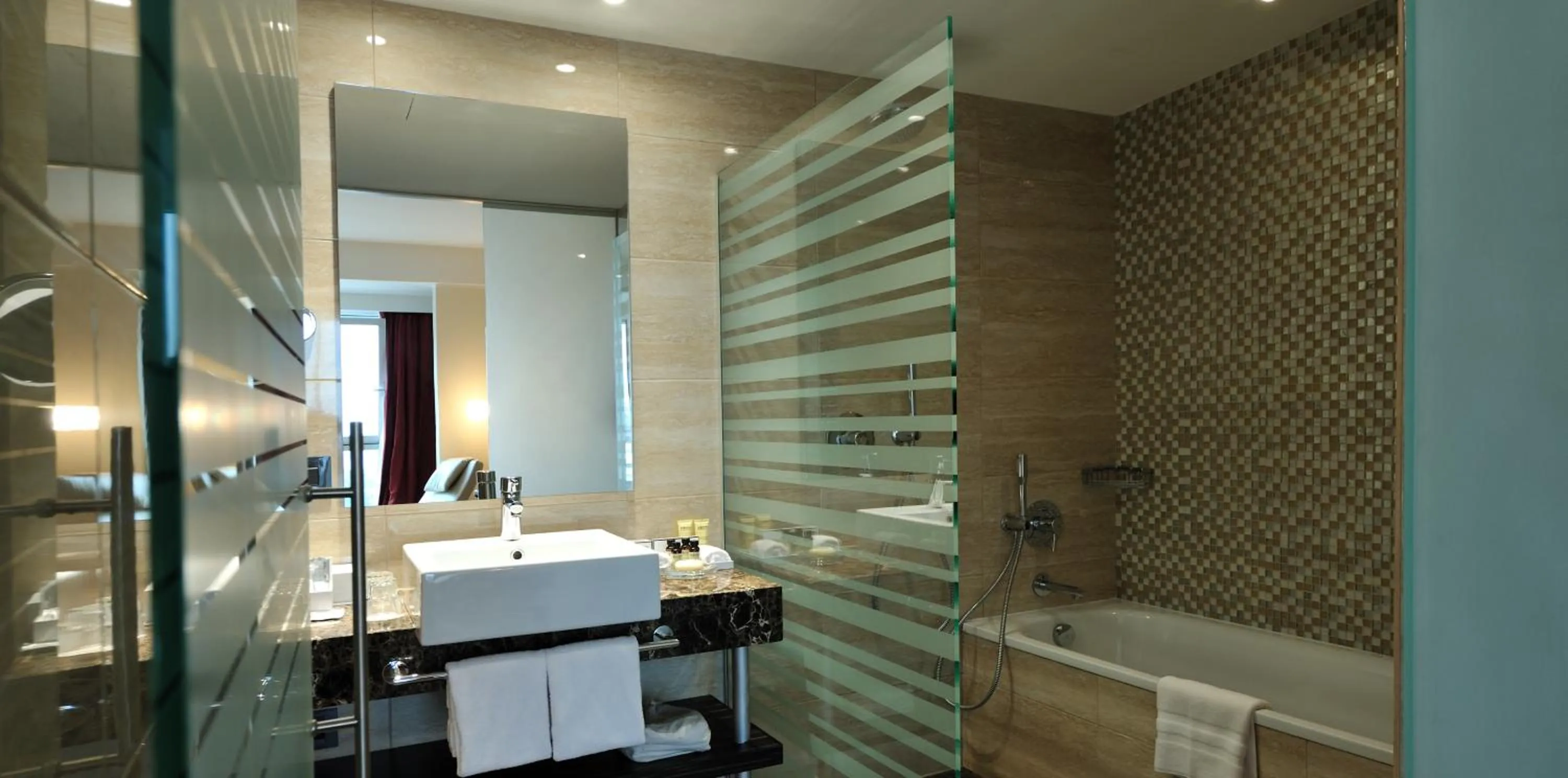 Bathroom in Pullman Kinshasa Grand Hotel