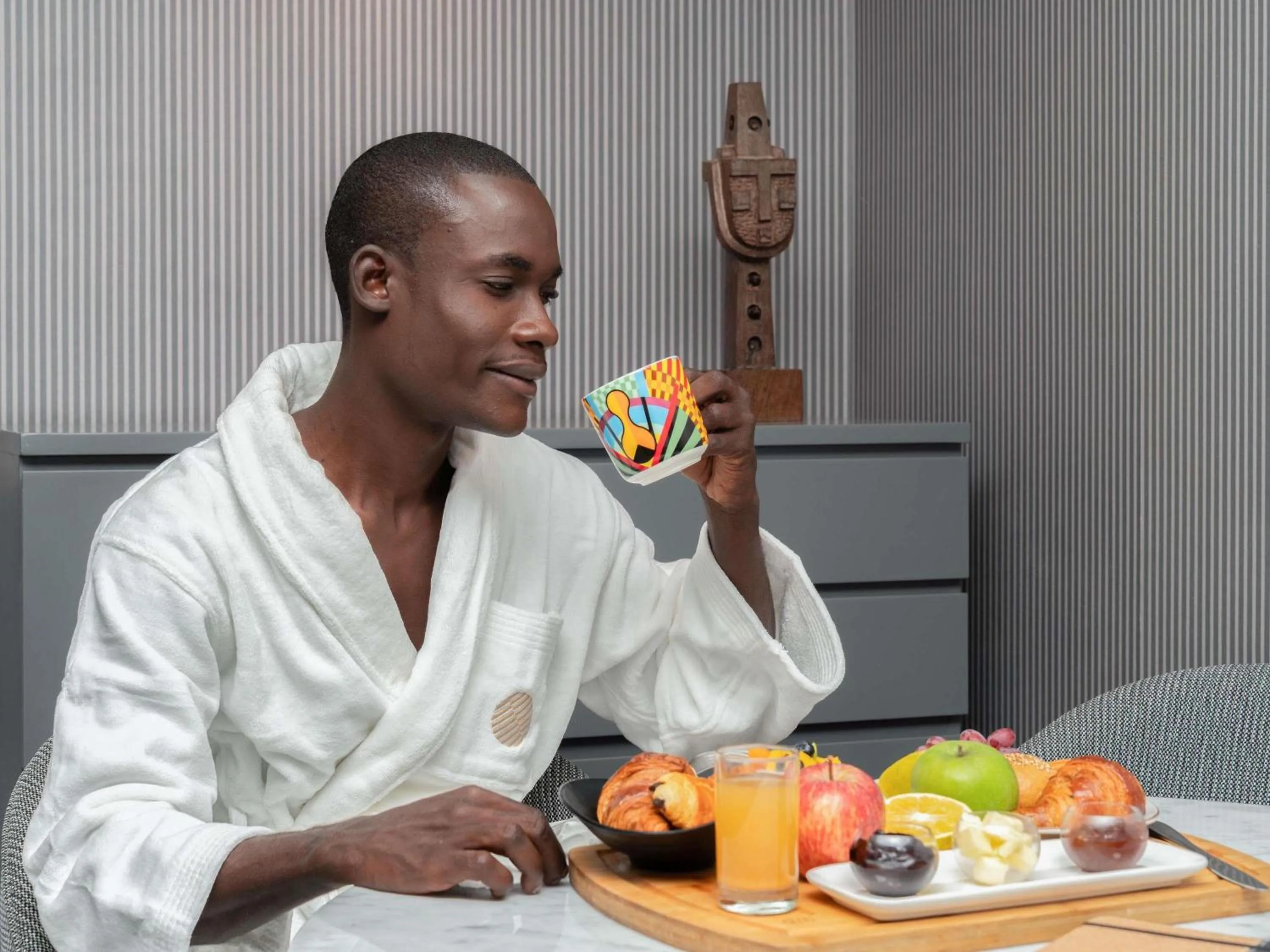 Breakfast in Pullman Kinshasa Grand Hotel