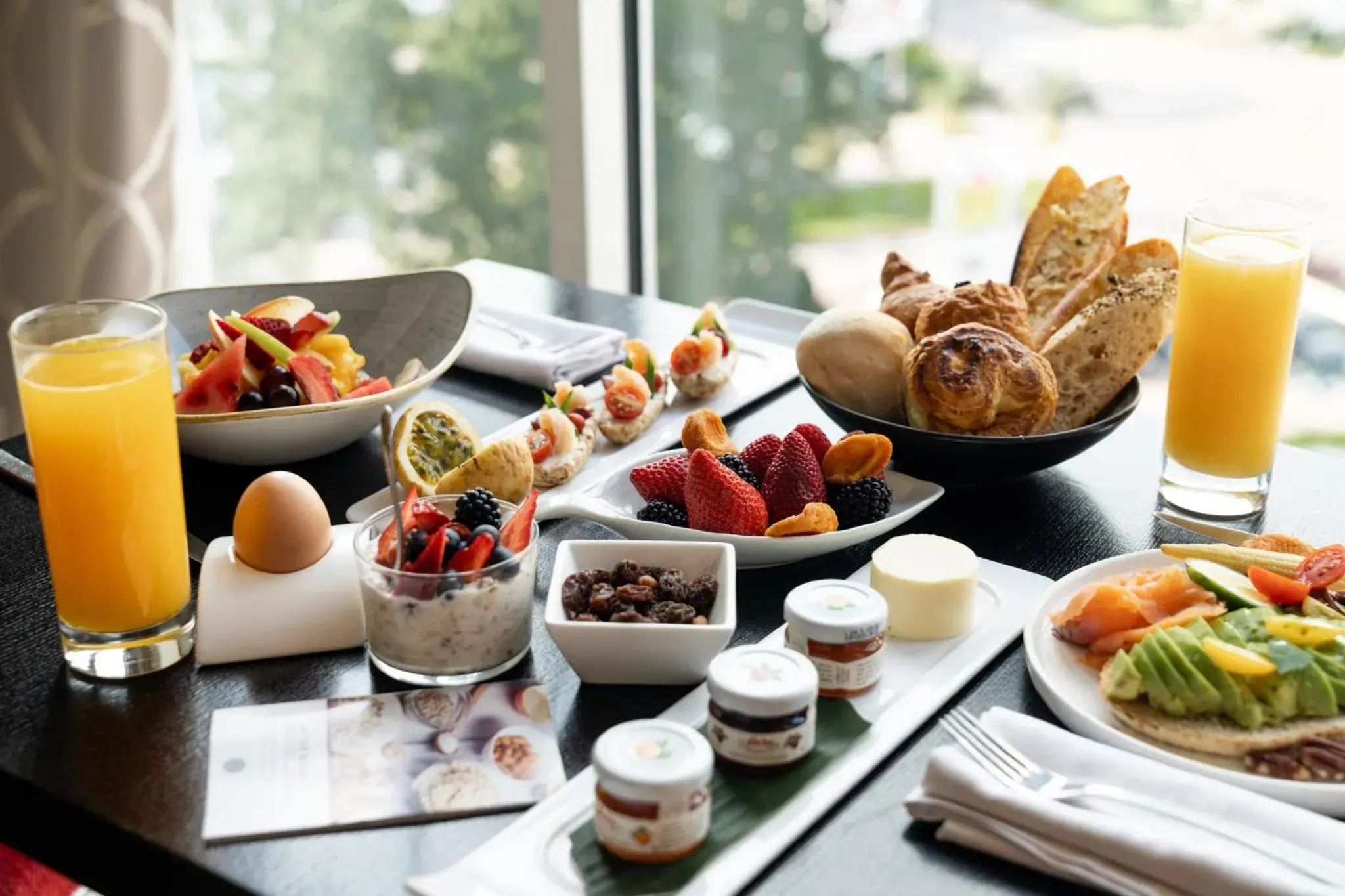 Breakfast in Pullman Kinshasa Grand Hotel Breakfast in Pullman Kinshasa Grand Hotel