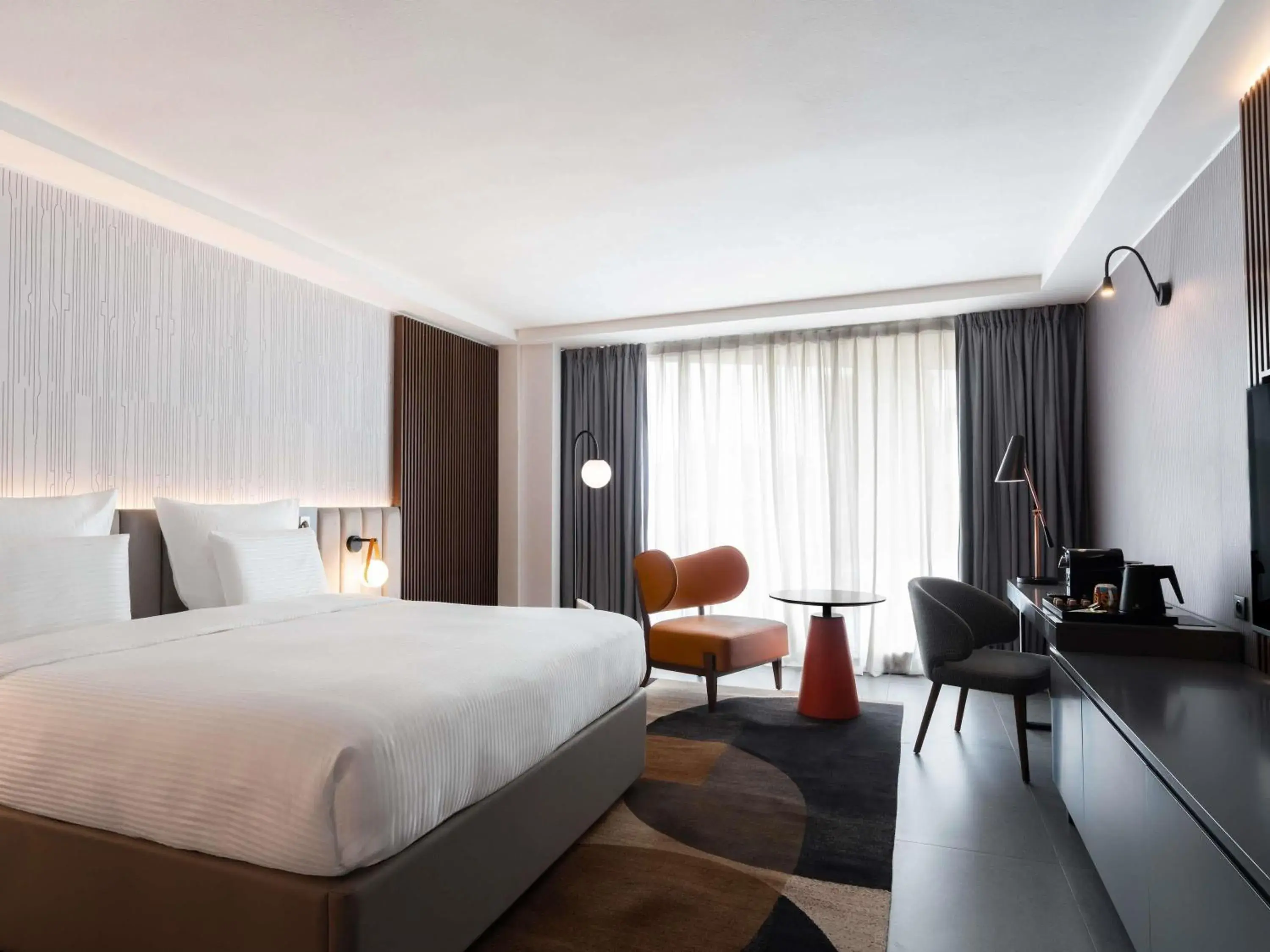 Bedroom, Bed in Pullman Kinshasa Grand Hotel Bedroom, Bed in Pullman Kinshasa Grand Hotel