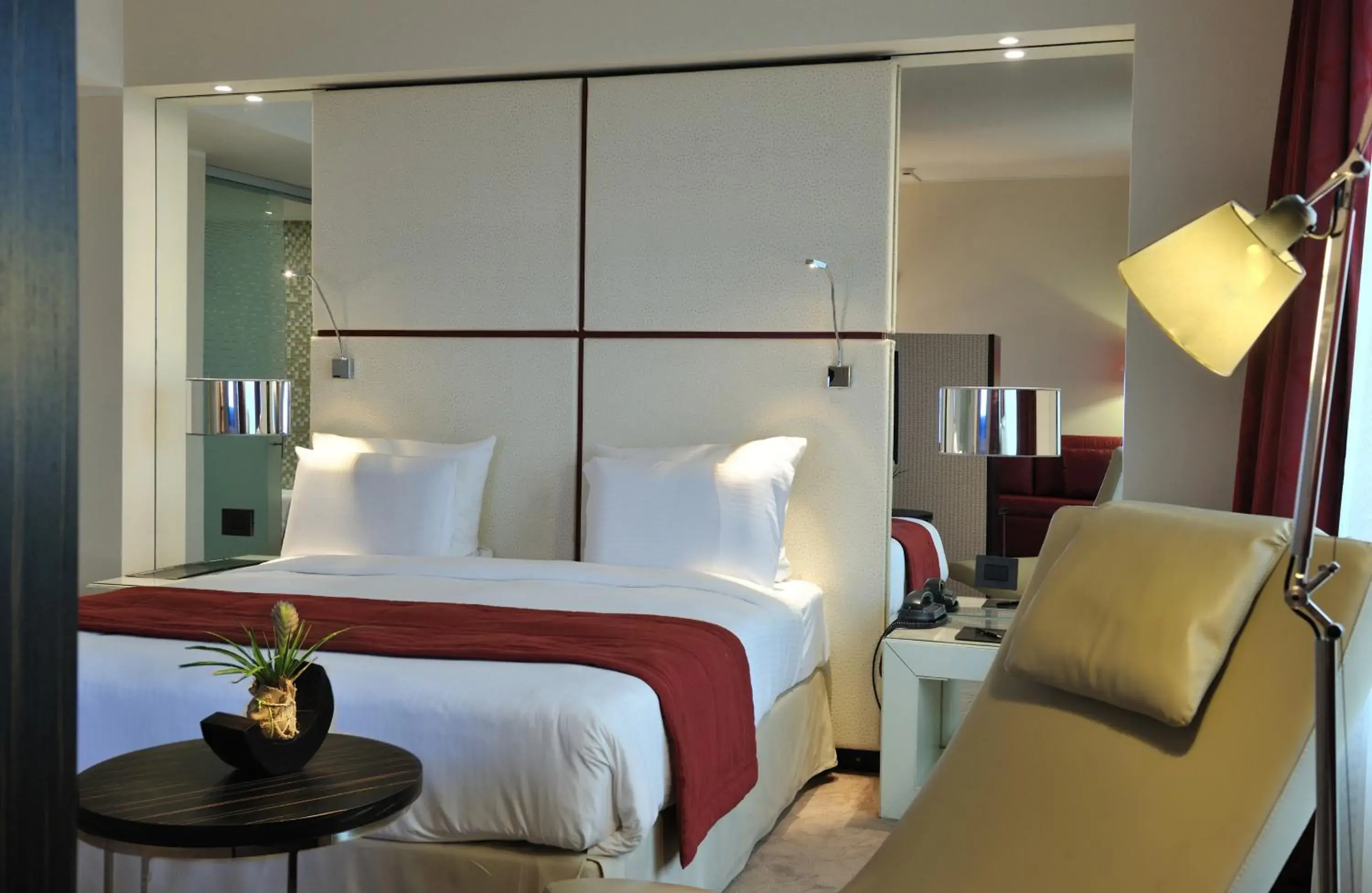 Bed in Pullman Kinshasa Grand Hotel Bed in Pullman Kinshasa Grand Hotel