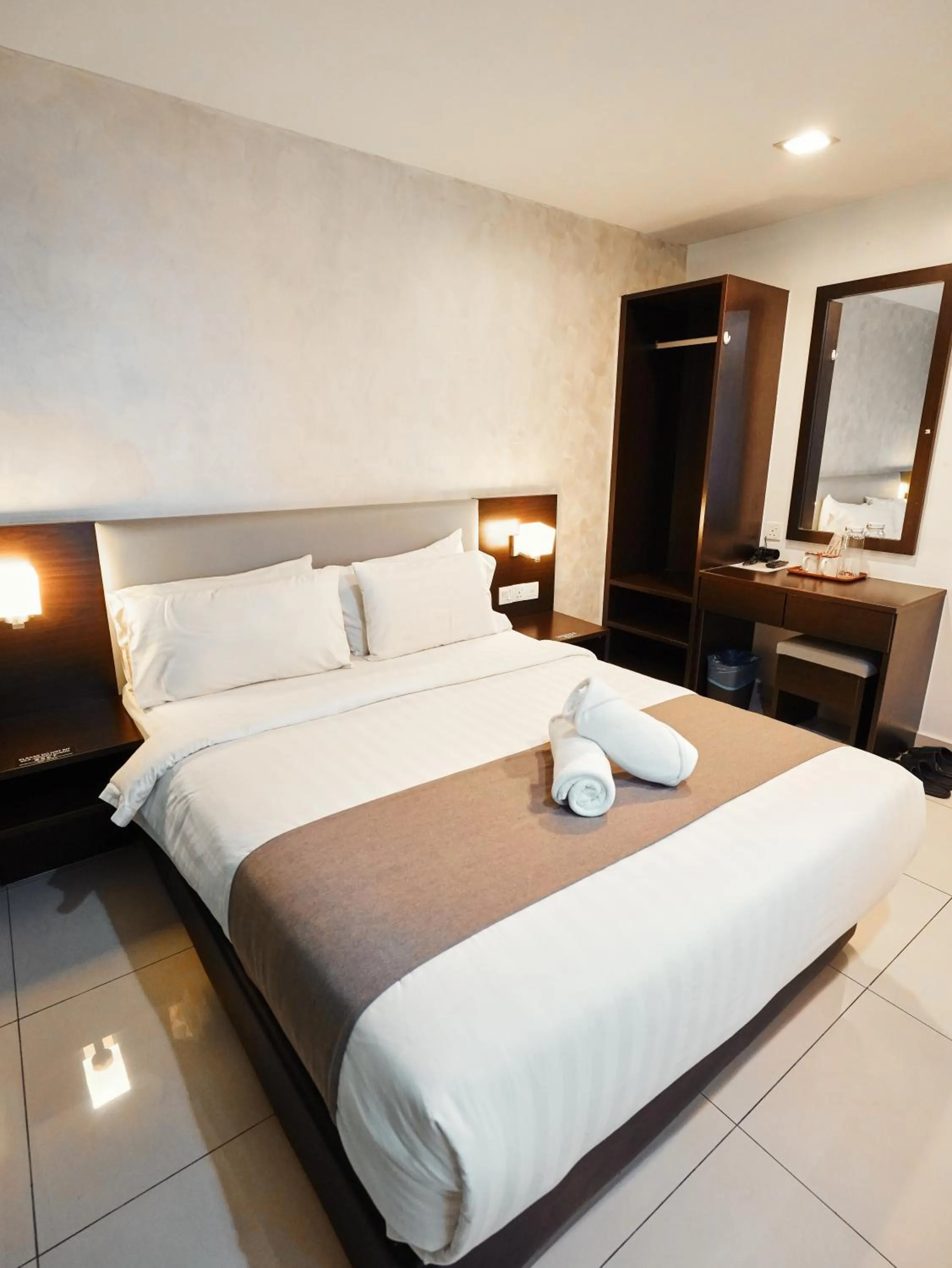 Bed in Eco Roomy Hotel